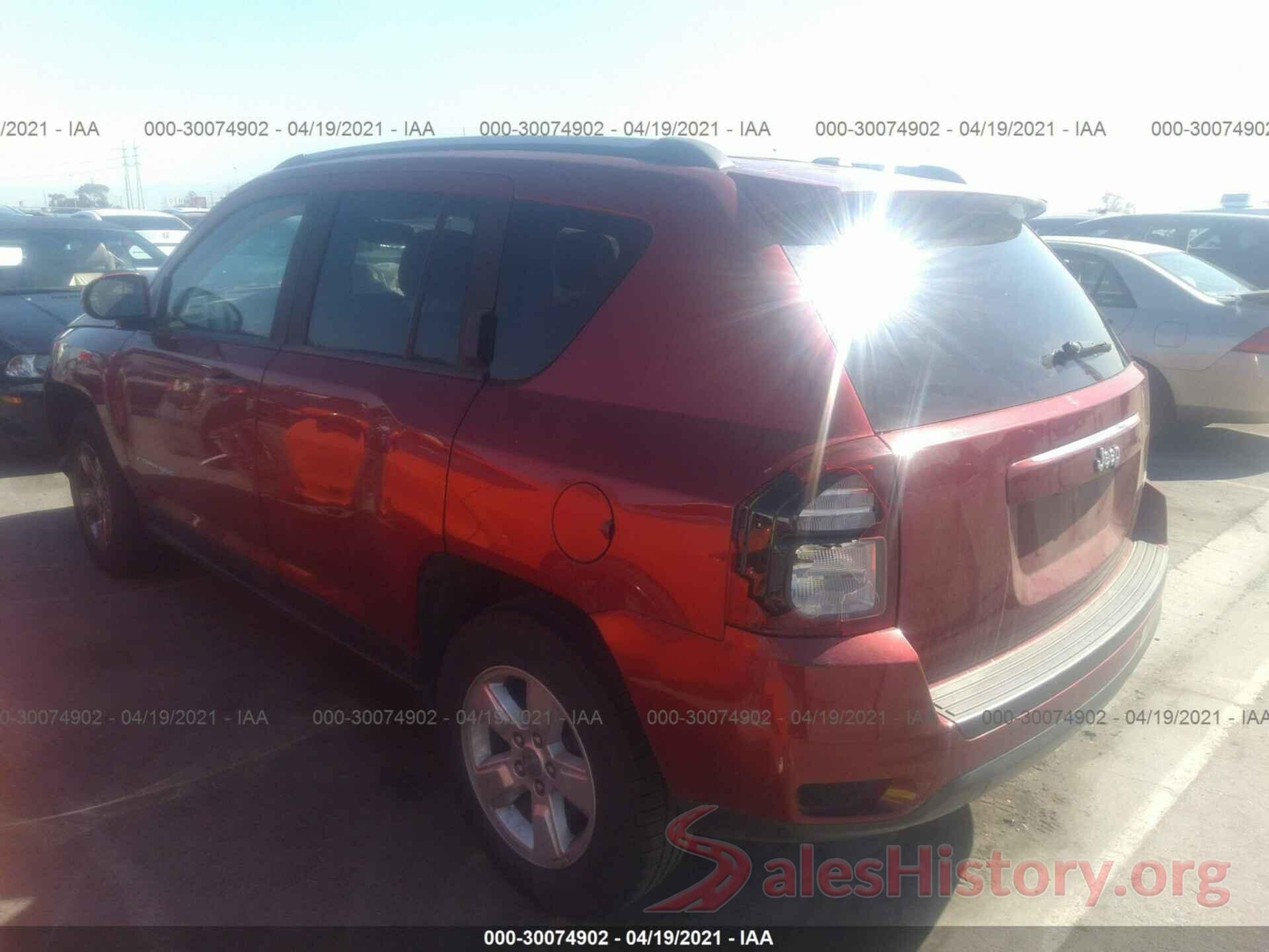 1C4NJCEB7HD163005 2017 JEEP COMPASS