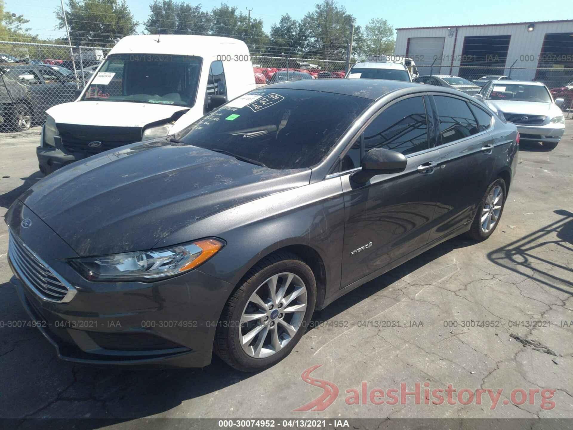 3FA6P0LU0HR244656 2017 FORD FUSION