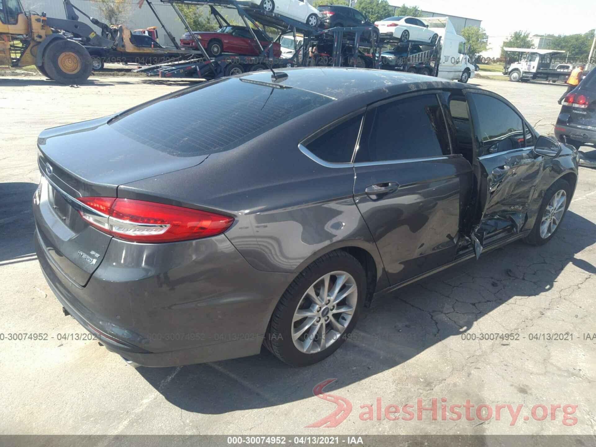 3FA6P0LU0HR244656 2017 FORD FUSION