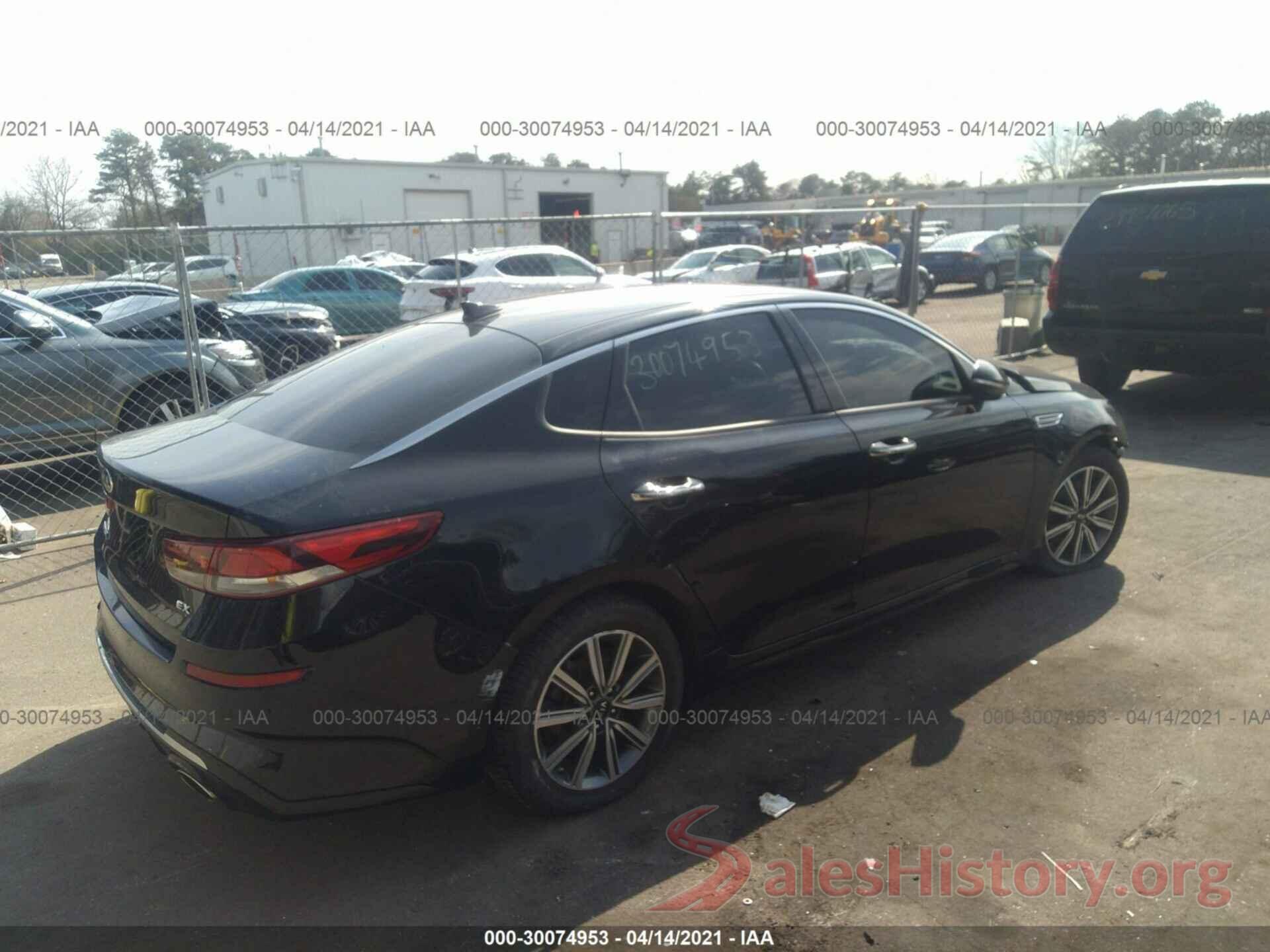 5XXGU4L14KG315061 2019 KIA OPTIMA