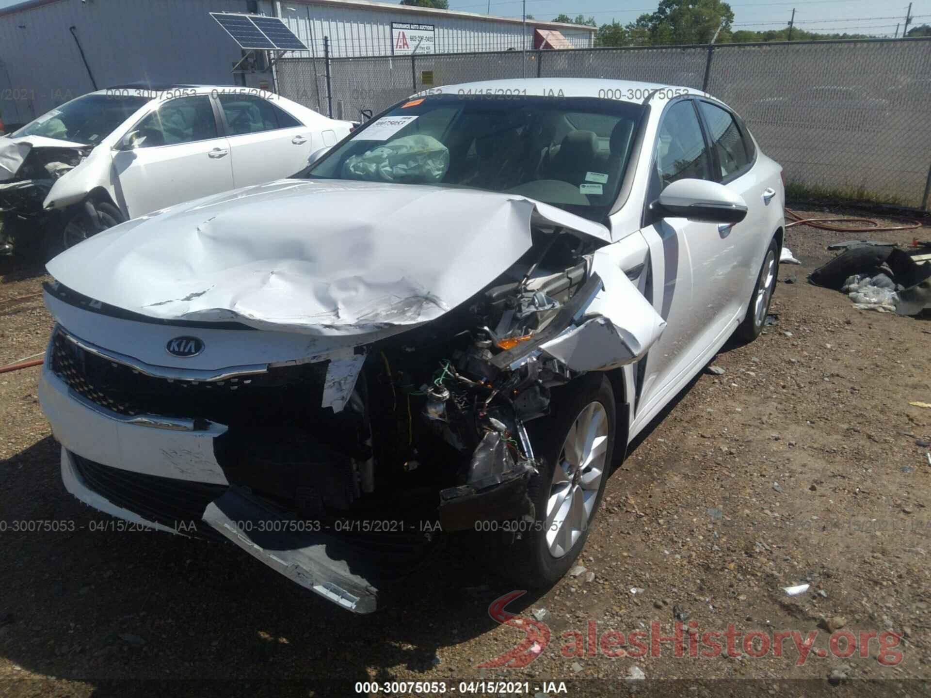 5XXGU4L35GG094823 2016 KIA OPTIMA