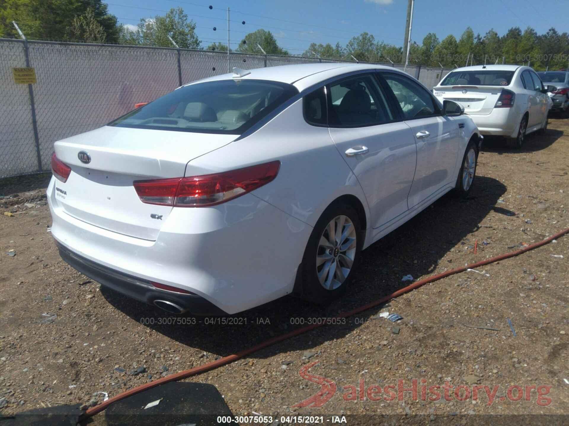 5XXGU4L35GG094823 2016 KIA OPTIMA