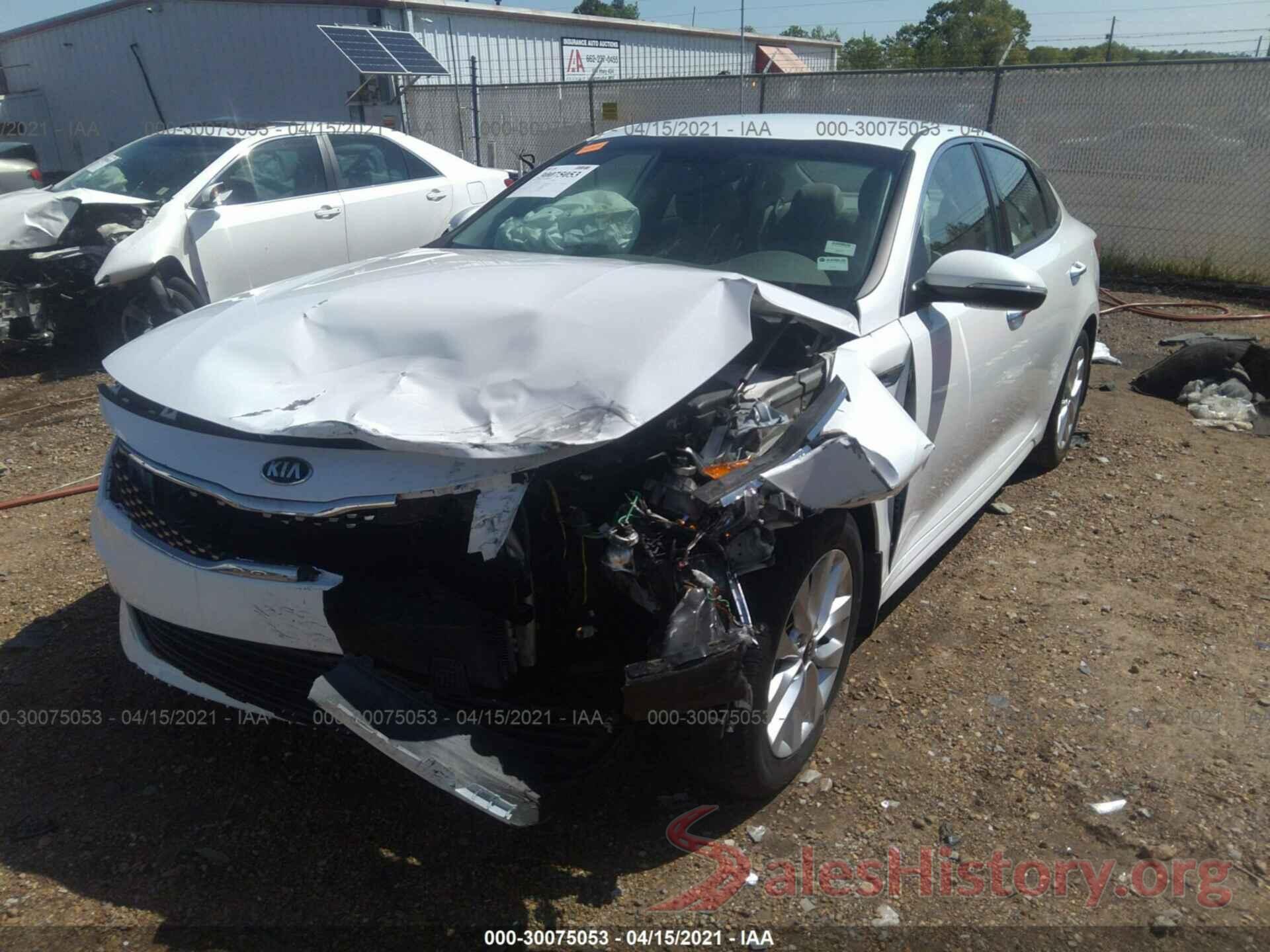 5XXGU4L35GG094823 2016 KIA OPTIMA