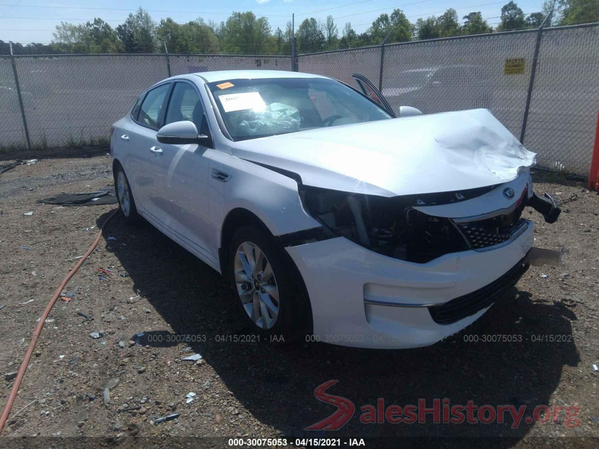 5XXGU4L35GG094823 2016 KIA OPTIMA