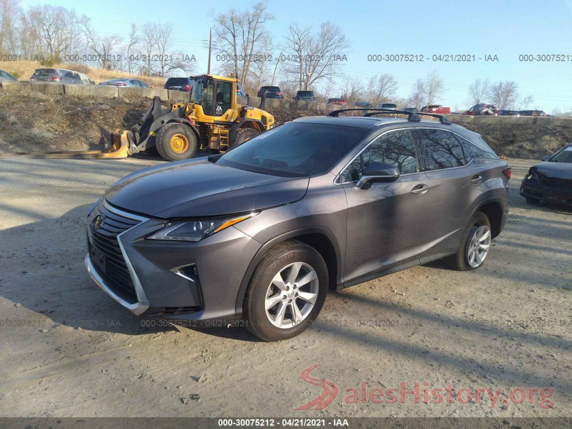 2T2BZMCA0HC131288 2017 LEXUS RX