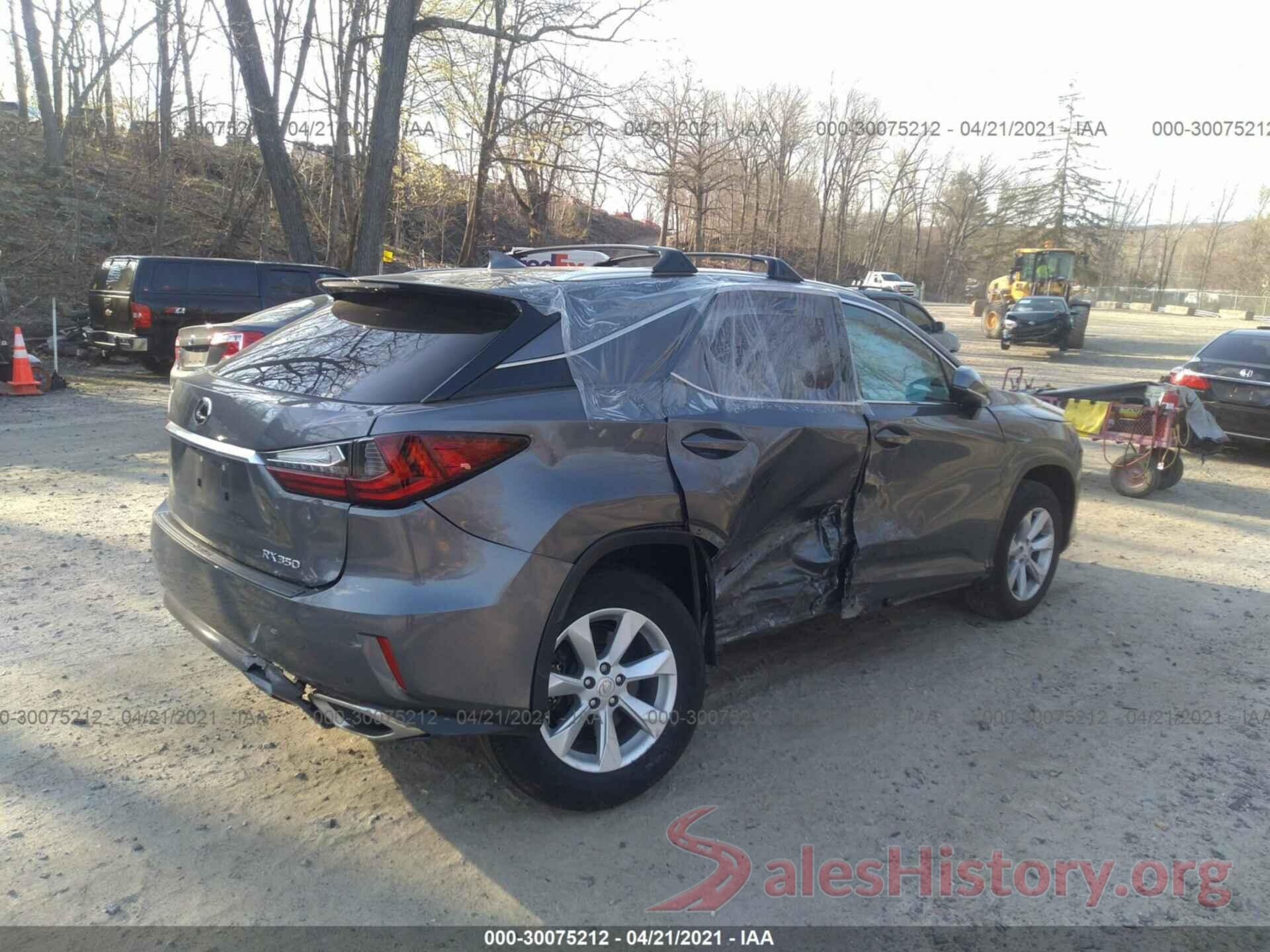 2T2BZMCA0HC131288 2017 LEXUS RX