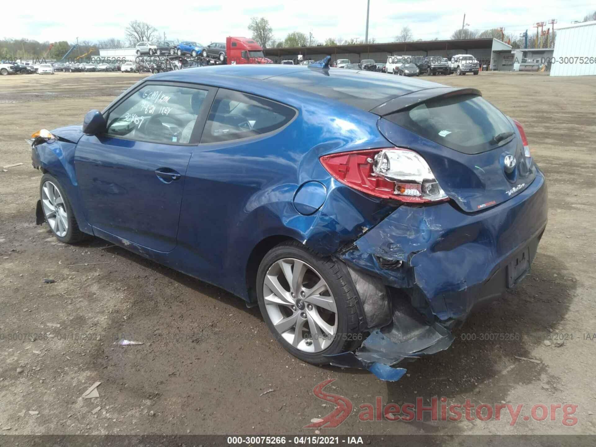 KMHTC6AD8HU304959 2017 HYUNDAI VELOSTER