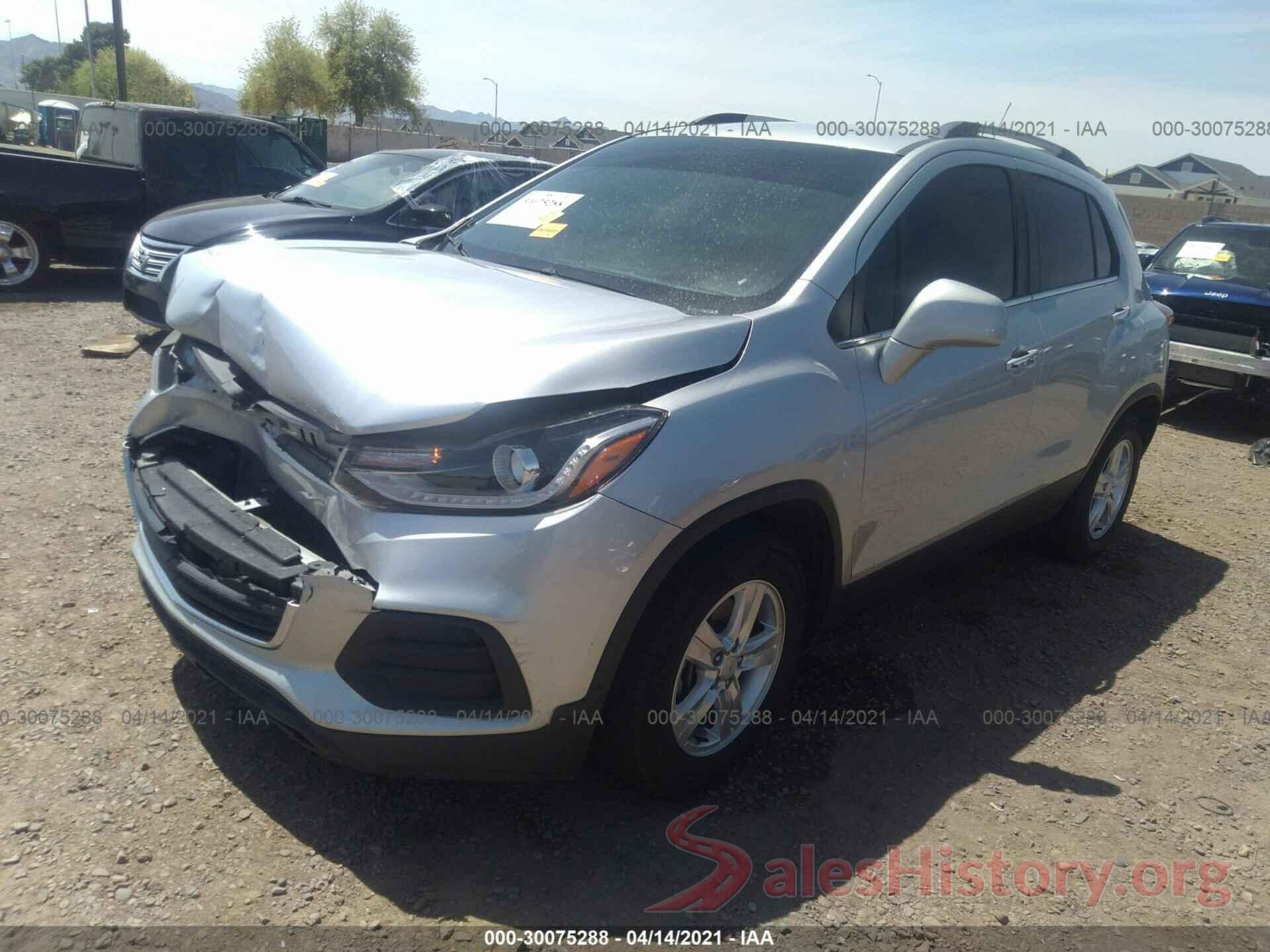 KL7CJLSBXJB663993 2018 CHEVROLET TRAX