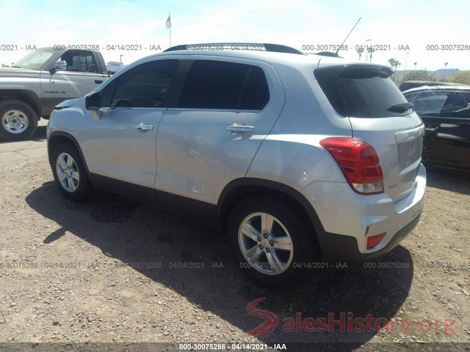 KL7CJLSBXJB663993 2018 CHEVROLET TRAX