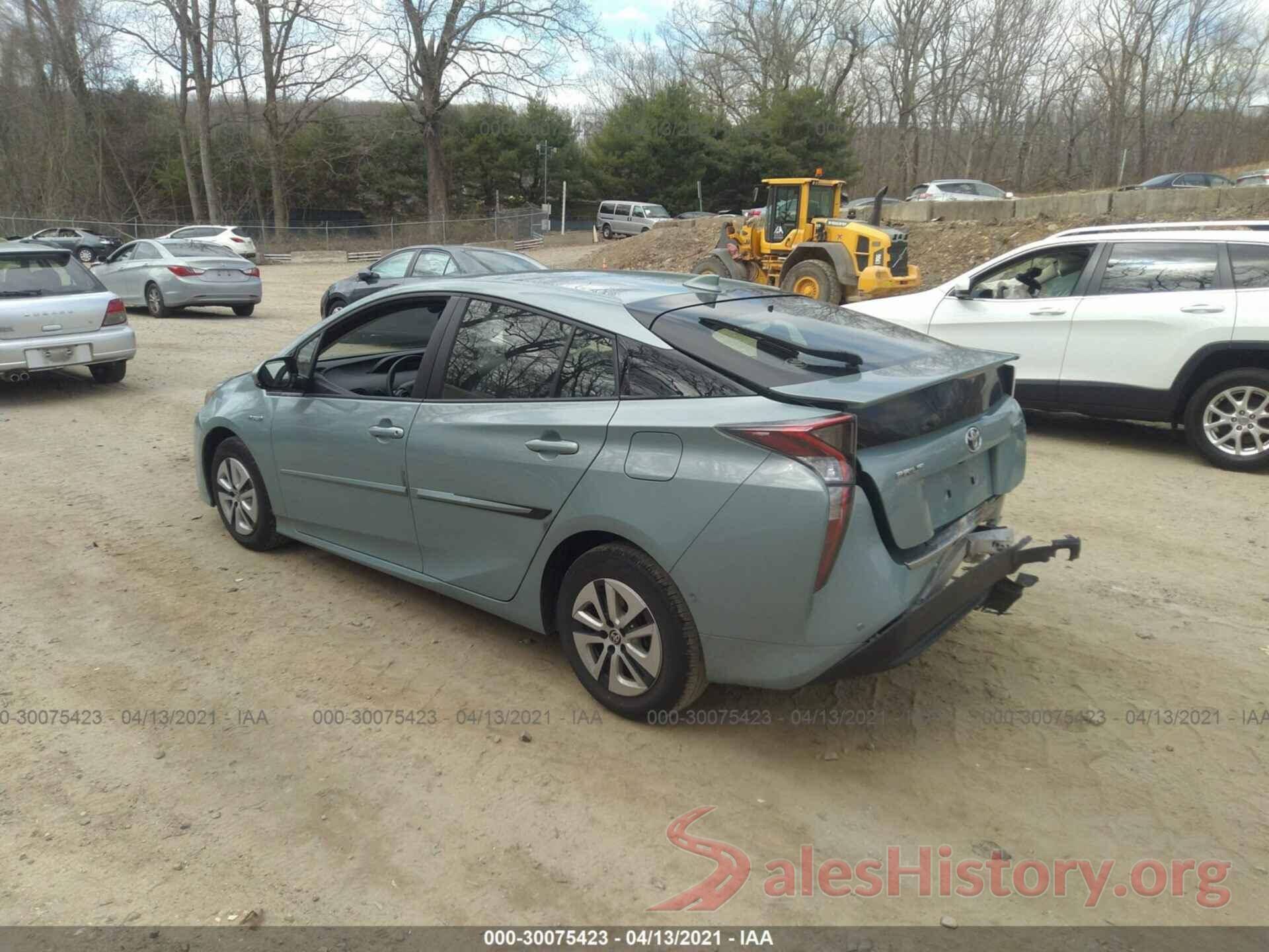 JTDKBRFU6J3070362 2018 TOYOTA PRIUS