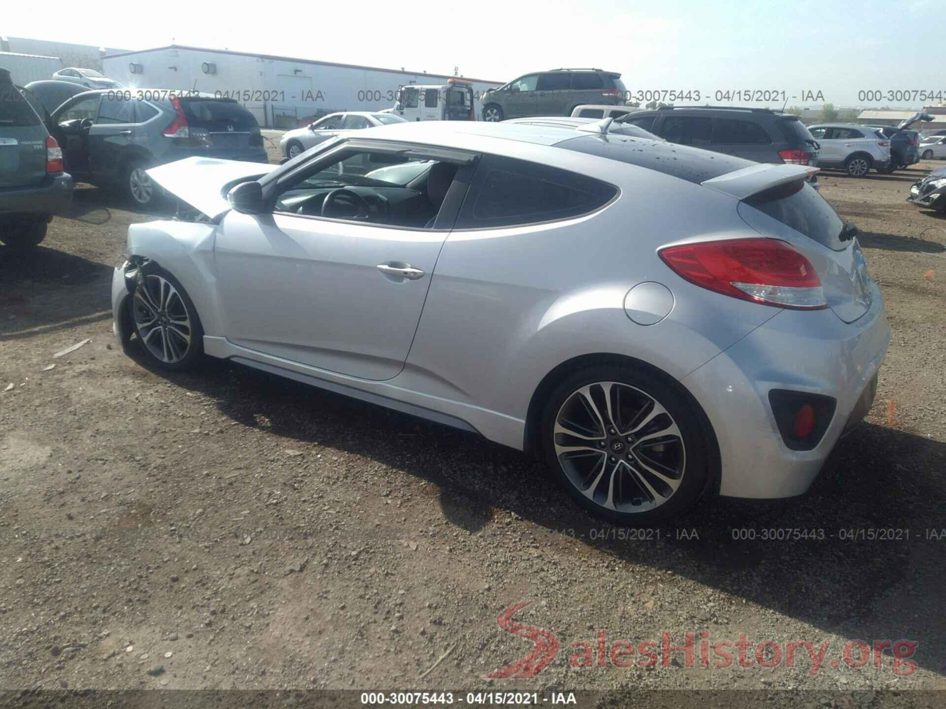 KMHTC6AE2GU255958 2016 HYUNDAI VELOSTER