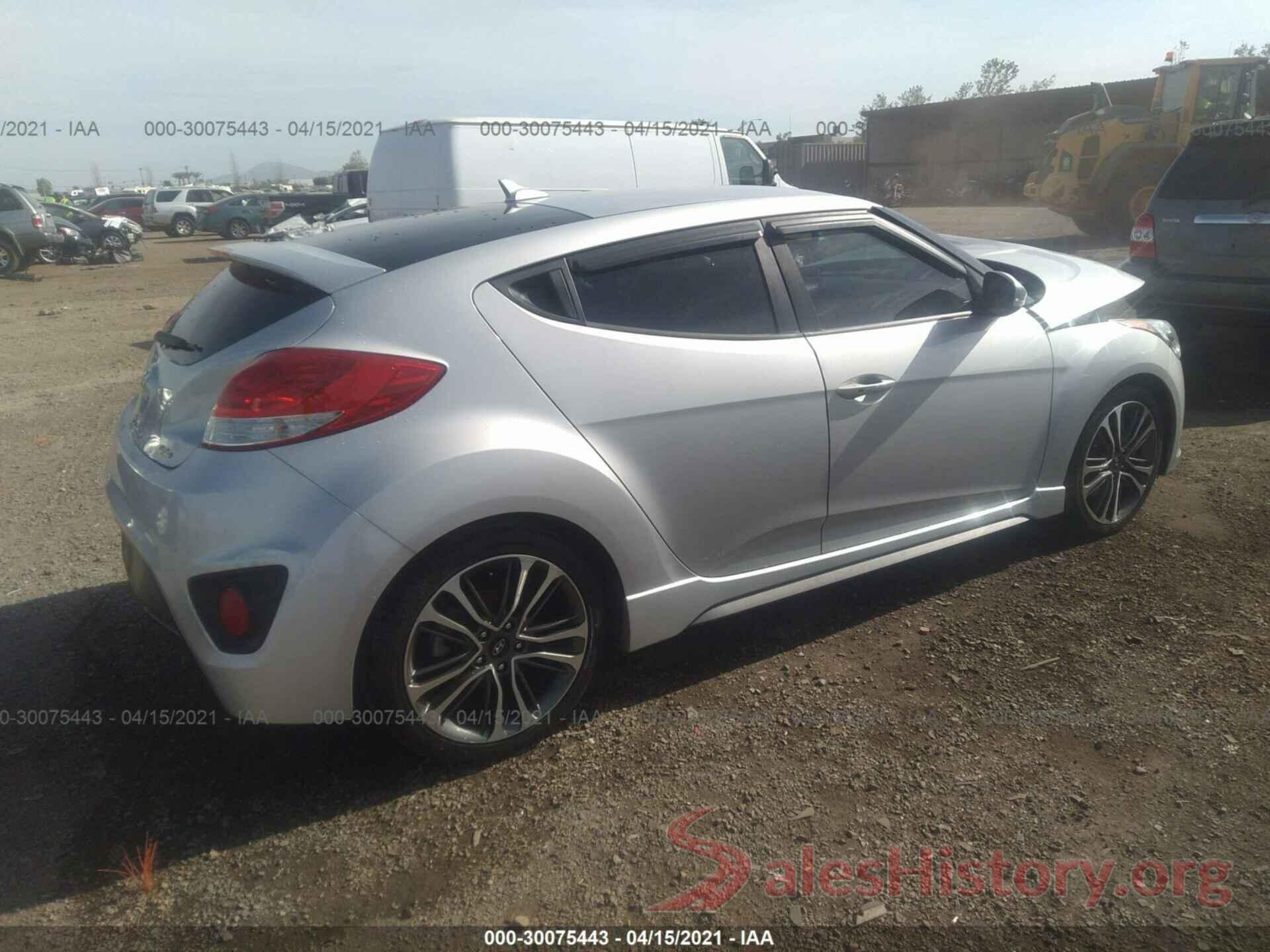 KMHTC6AE2GU255958 2016 HYUNDAI VELOSTER