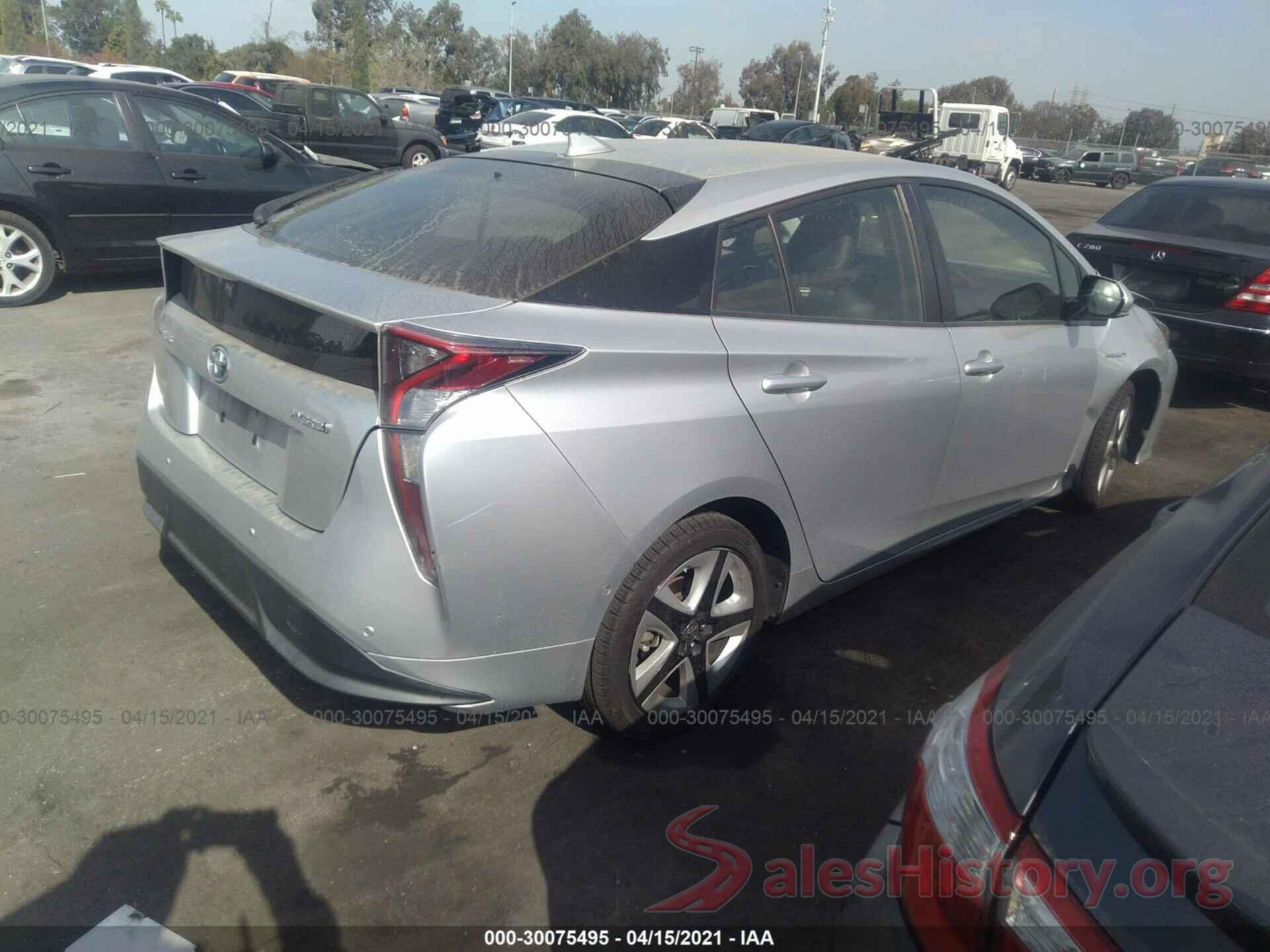 JTDKARFUXH3049091 2017 TOYOTA PRIUS