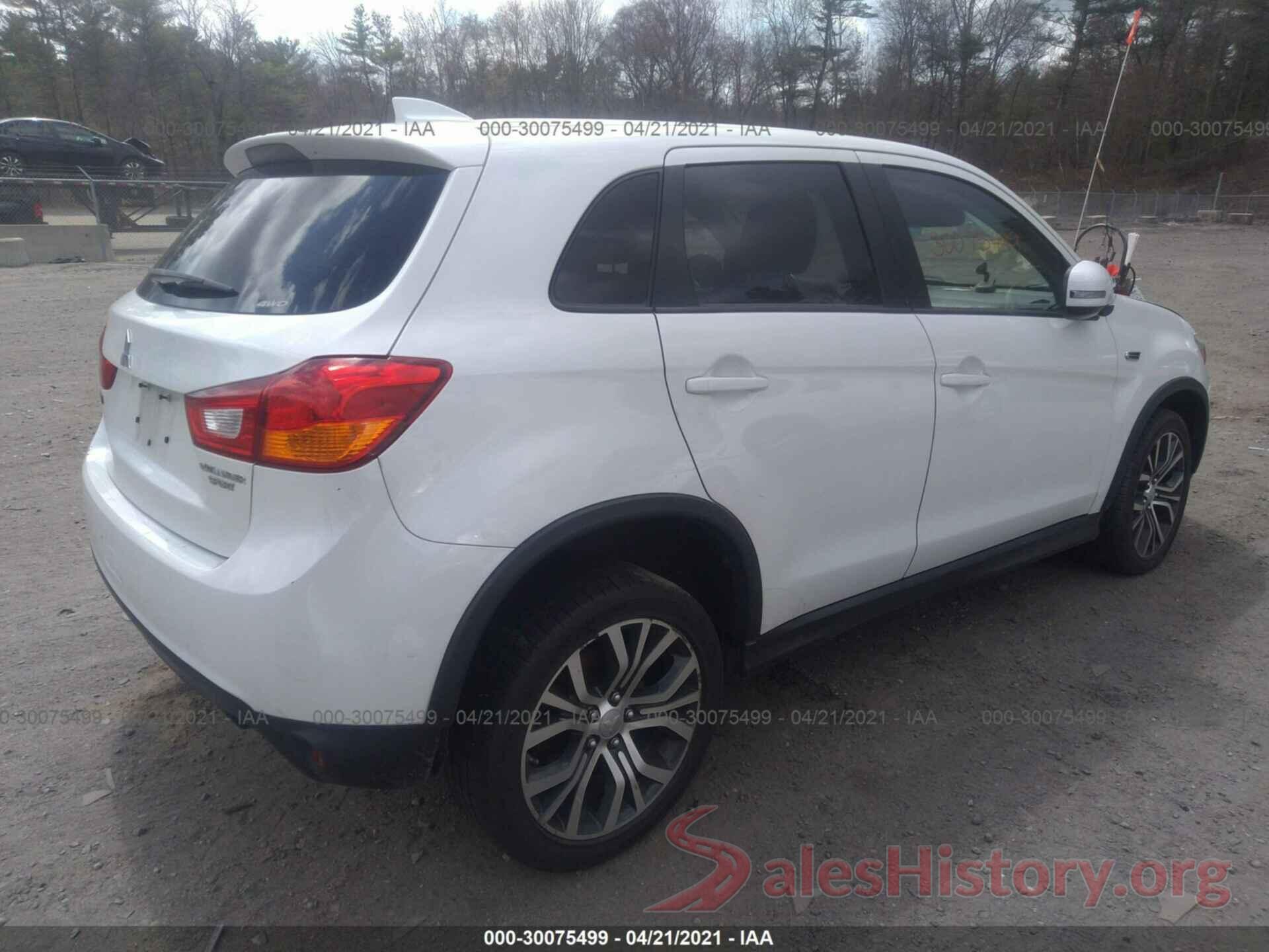 JA4AR3AUXHZ023204 2017 MITSUBISHI OUTLANDER SPORT