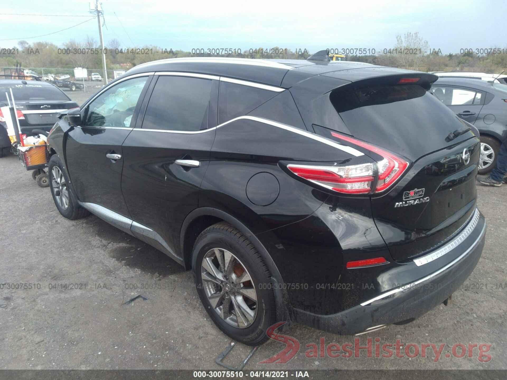 5N1AZ2MH2HN135139 2017 NISSAN MURANO