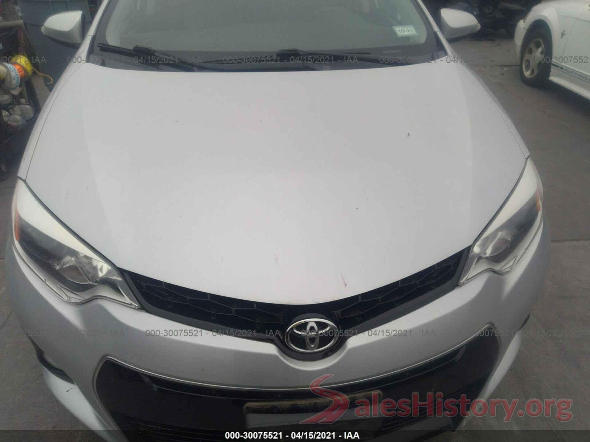 5YFBURHE4GP556863 2016 TOYOTA COROLLA