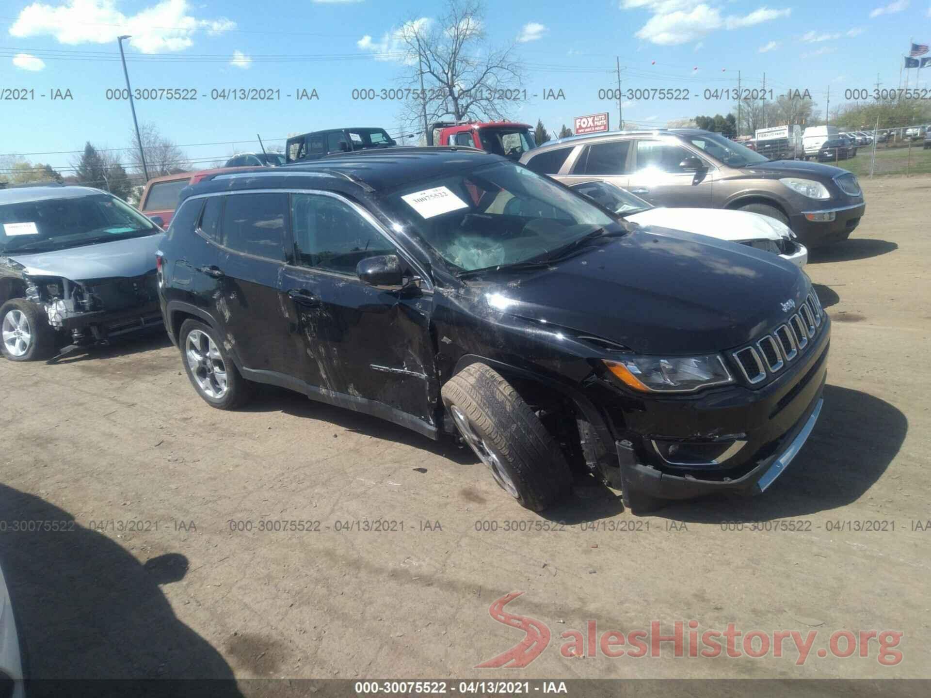 3C4NJDCB1LT196786 2020 JEEP COMPASS