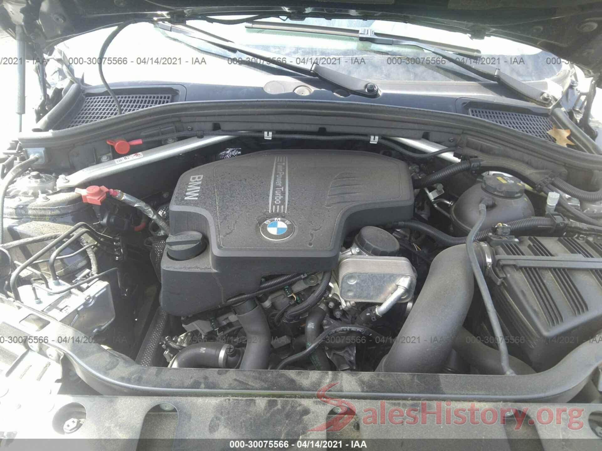 5UXWX9C34H0T18293 2017 BMW X3