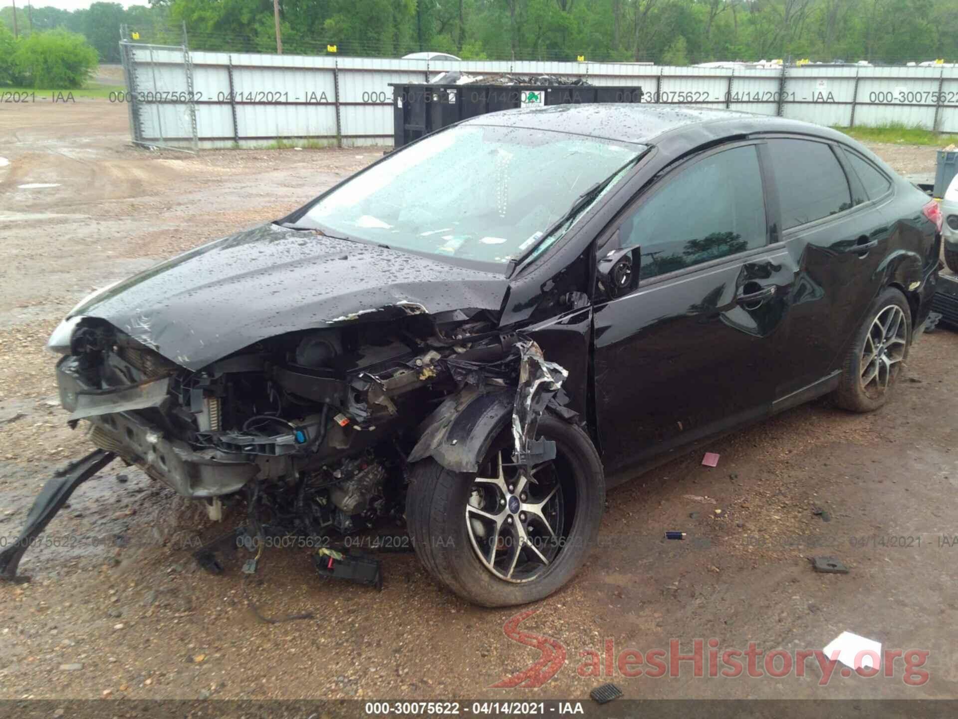 1FADP3F22JL319316 2018 FORD FOCUS