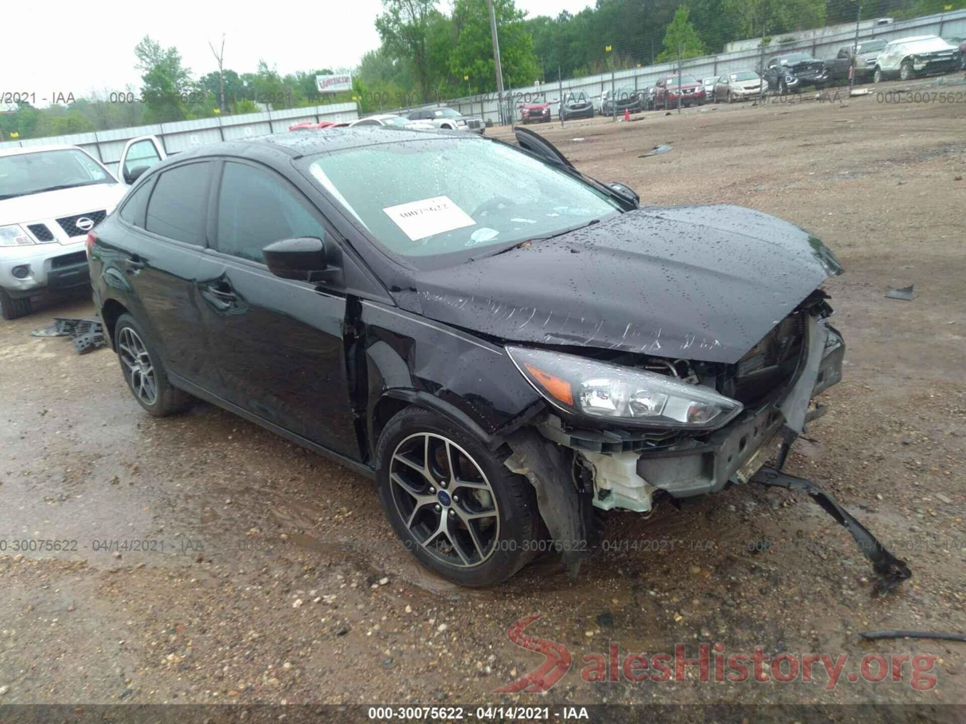 1FADP3F22JL319316 2018 FORD FOCUS