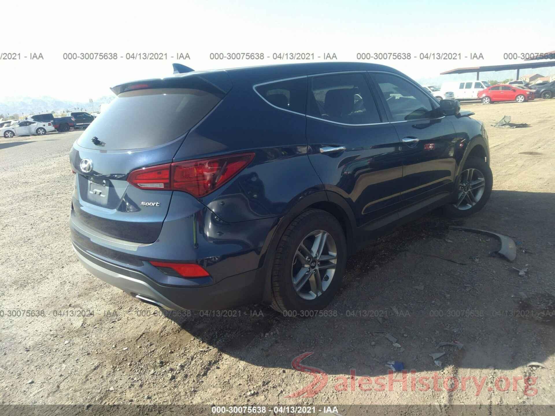 5XYZT3LB3HG482918 2017 HYUNDAI SANTA FE SPORT