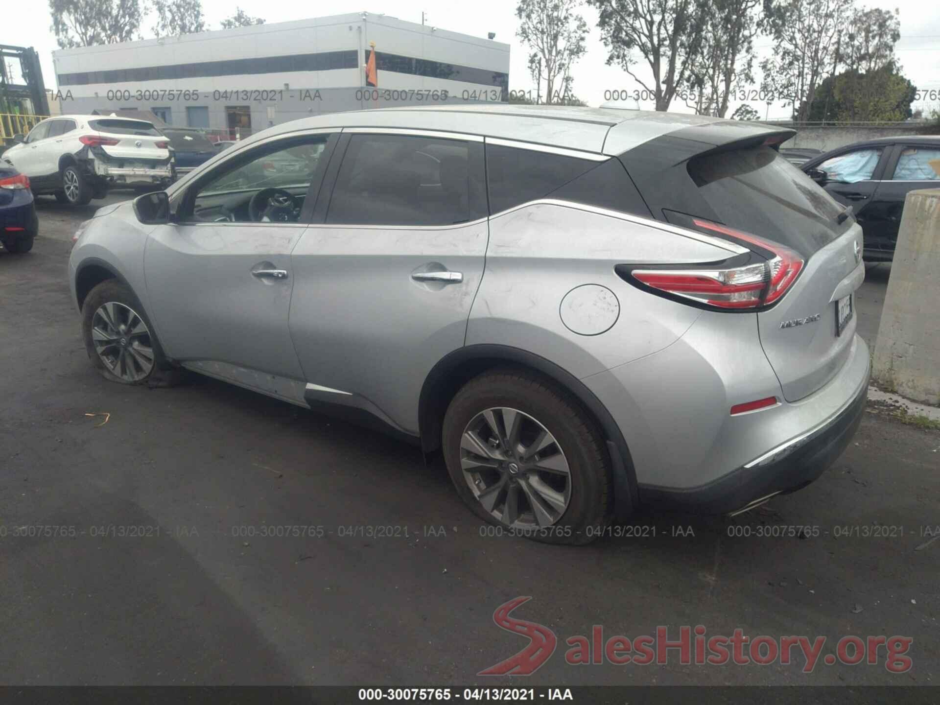 5N1AZ2MGXJN180455 2018 NISSAN MURANO