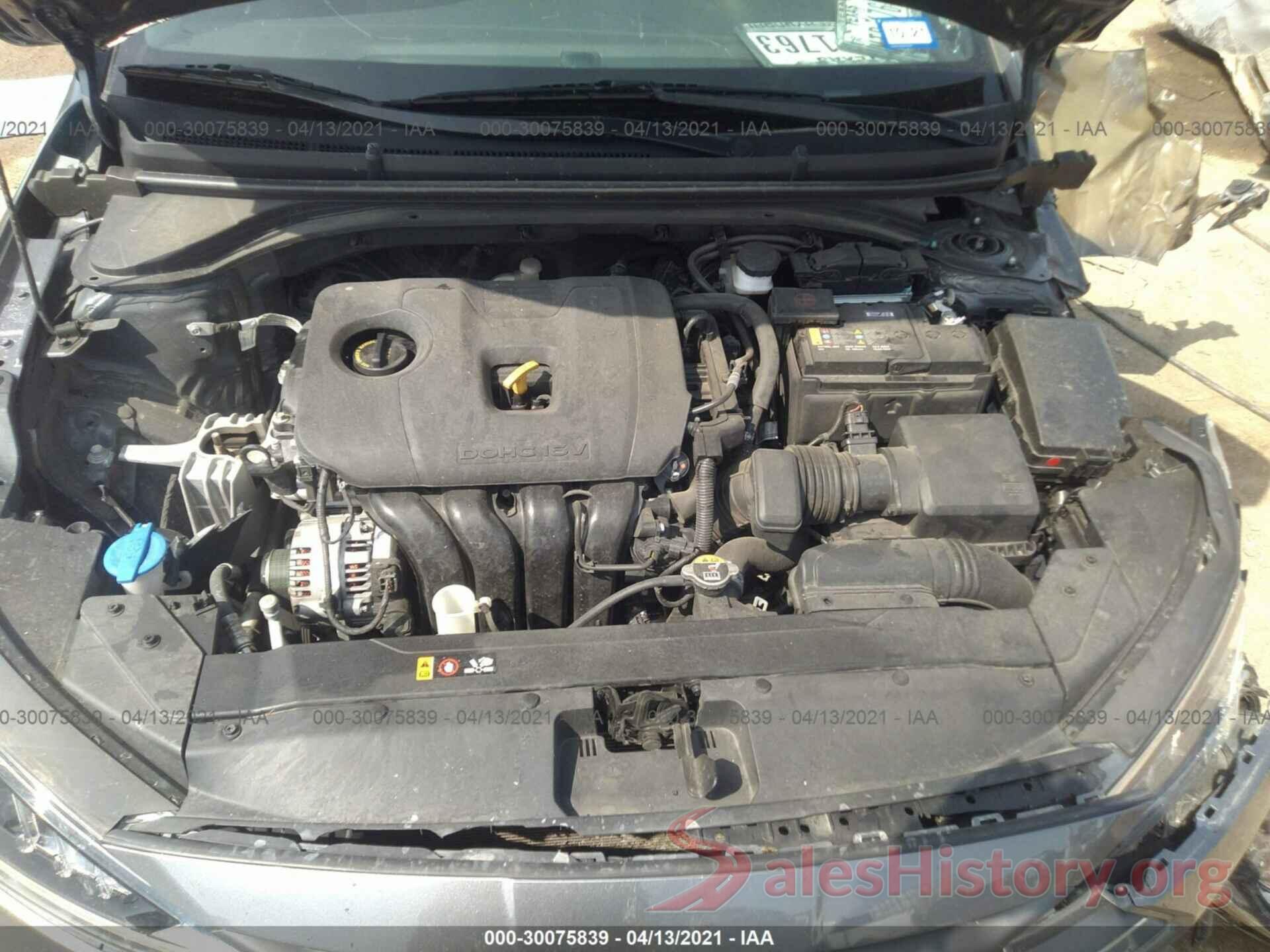 5NPD74LF8LH498766 2020 HYUNDAI ELANTRA