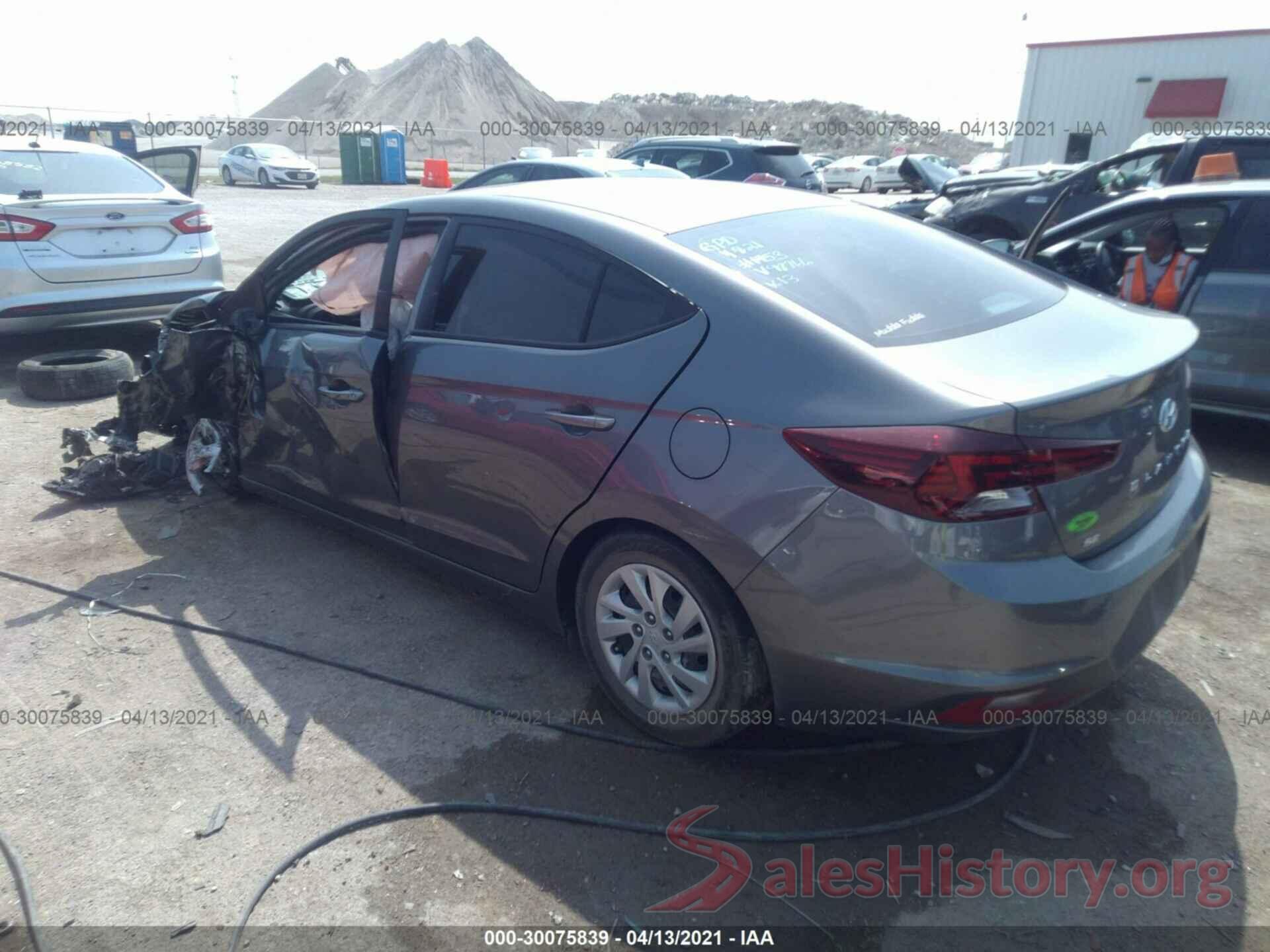 5NPD74LF8LH498766 2020 HYUNDAI ELANTRA