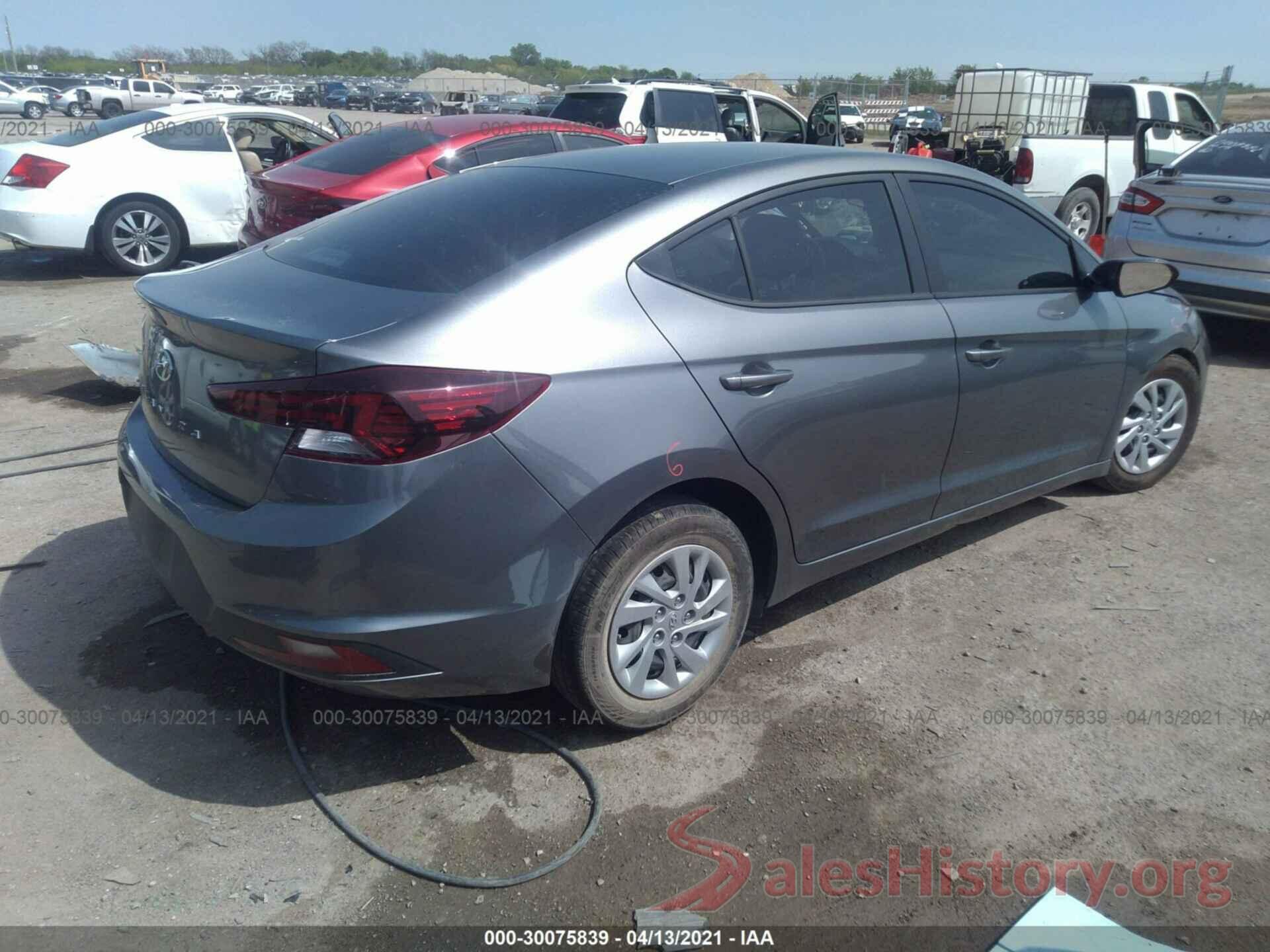 5NPD74LF8LH498766 2020 HYUNDAI ELANTRA