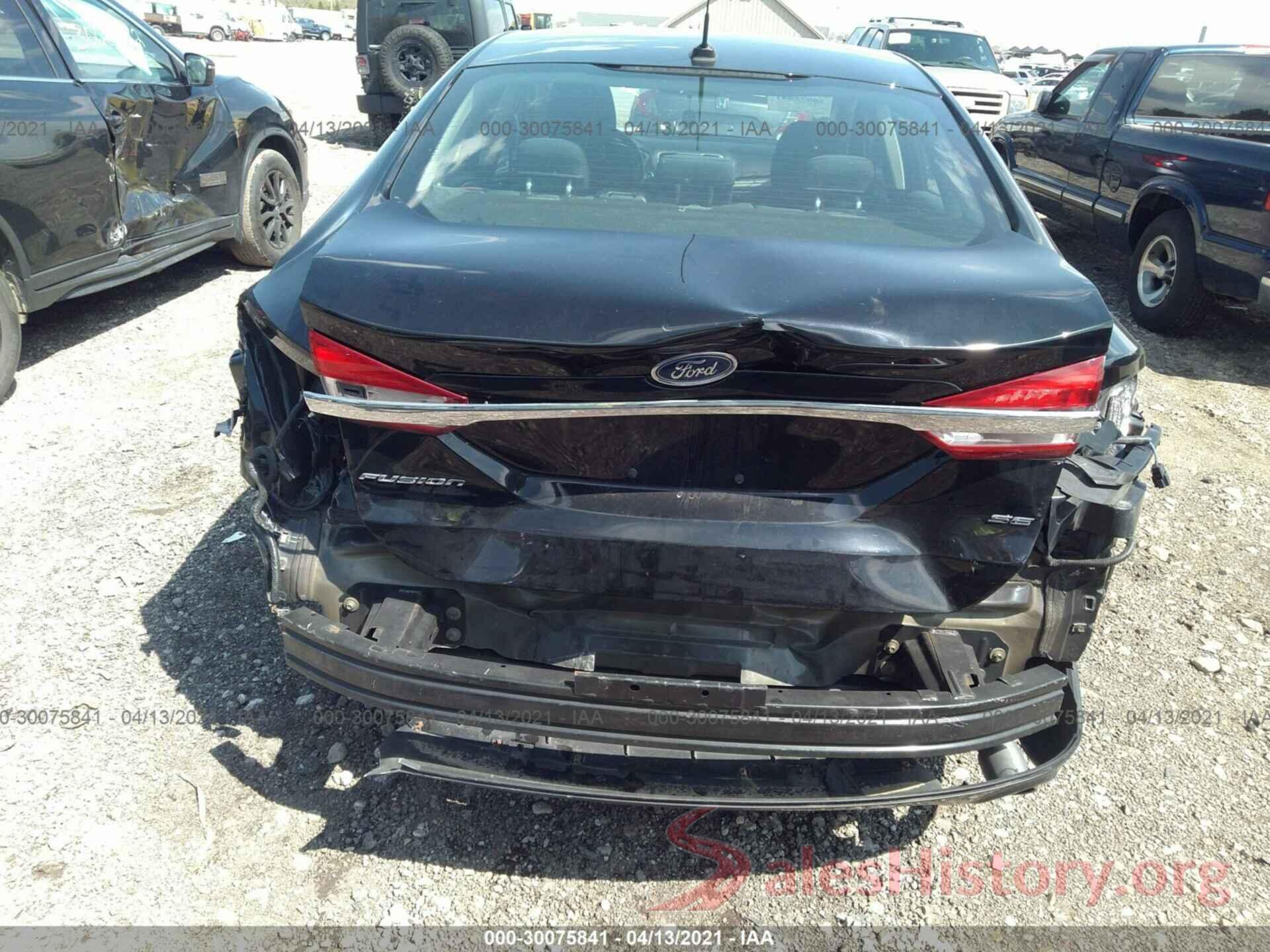 3FA6P0HD6HR263141 2017 FORD FUSION