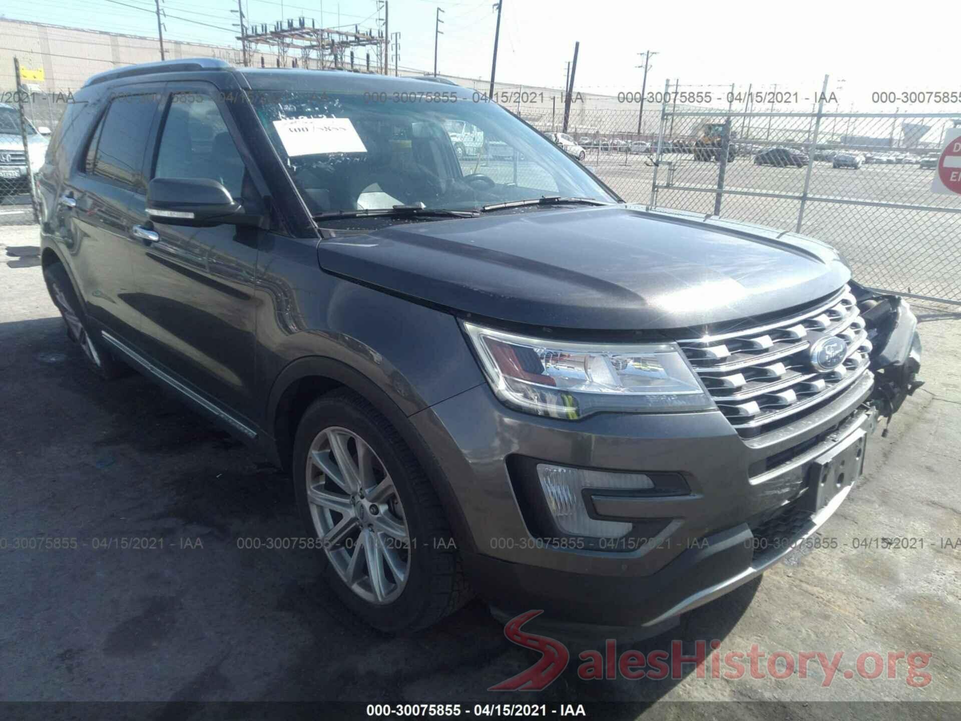 1FM5K7F82GGB88359 2016 FORD EXPLORER