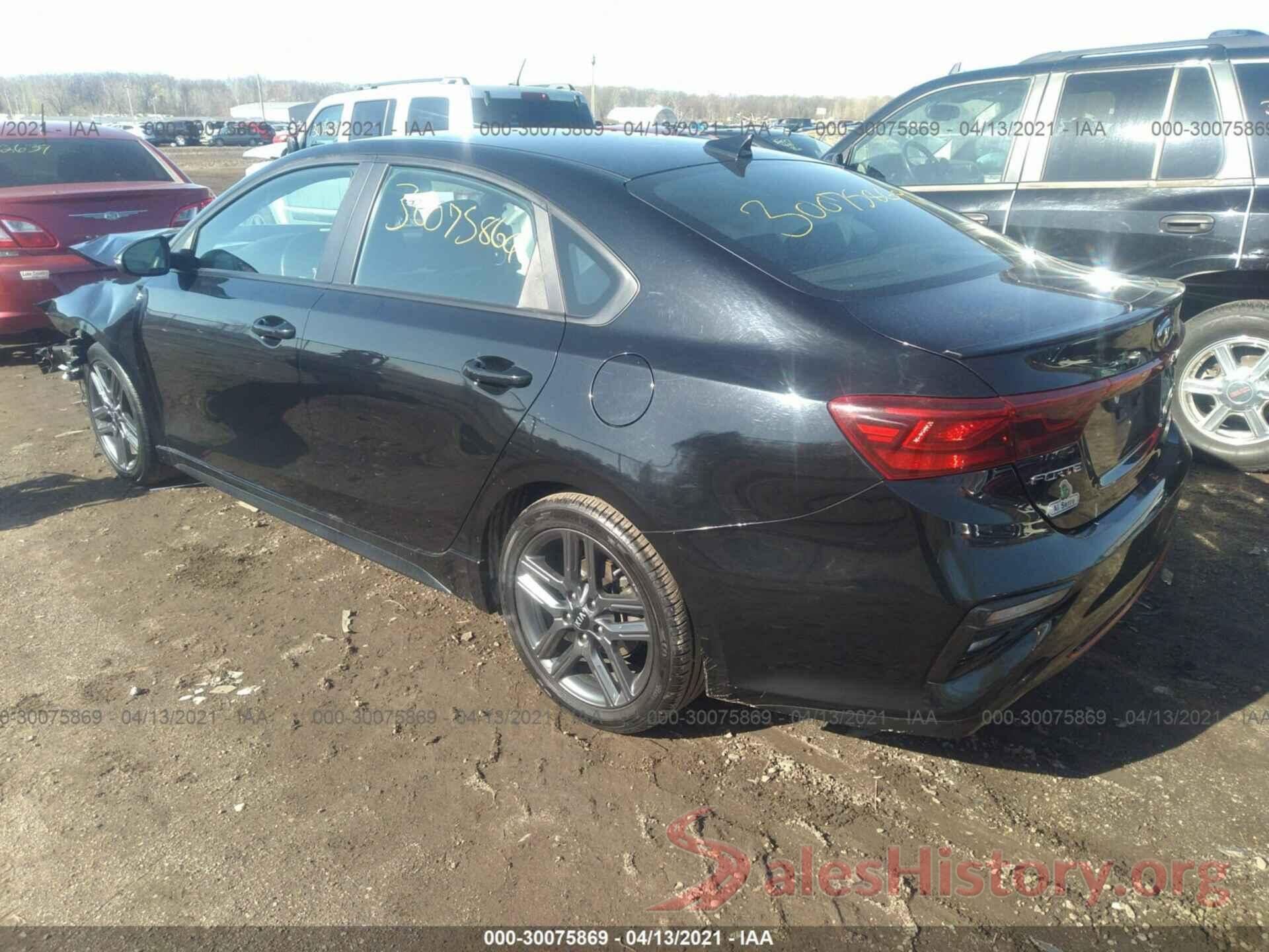 3KPF34AD8LE136821 2020 KIA FORTE