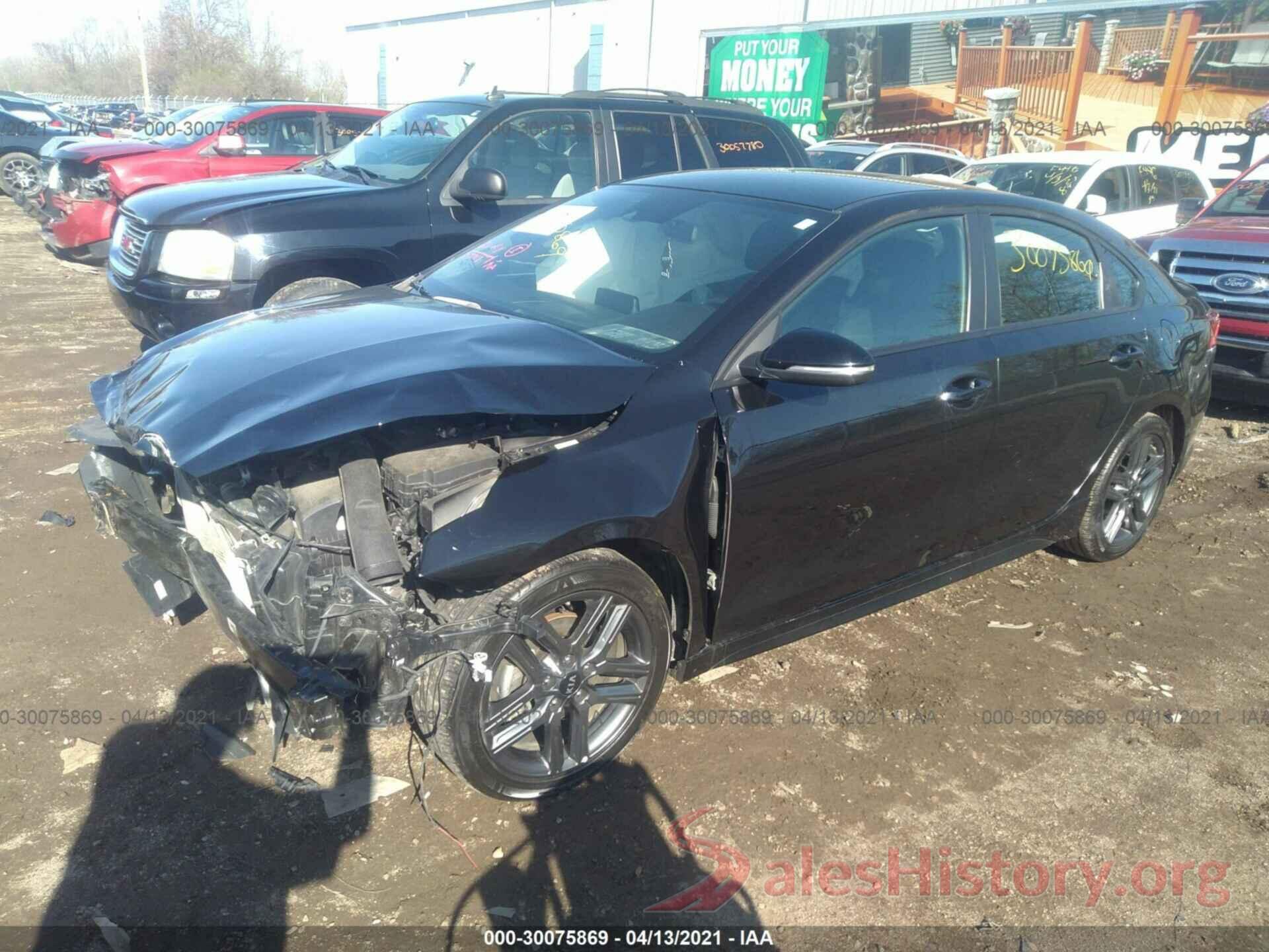 3KPF34AD8LE136821 2020 KIA FORTE