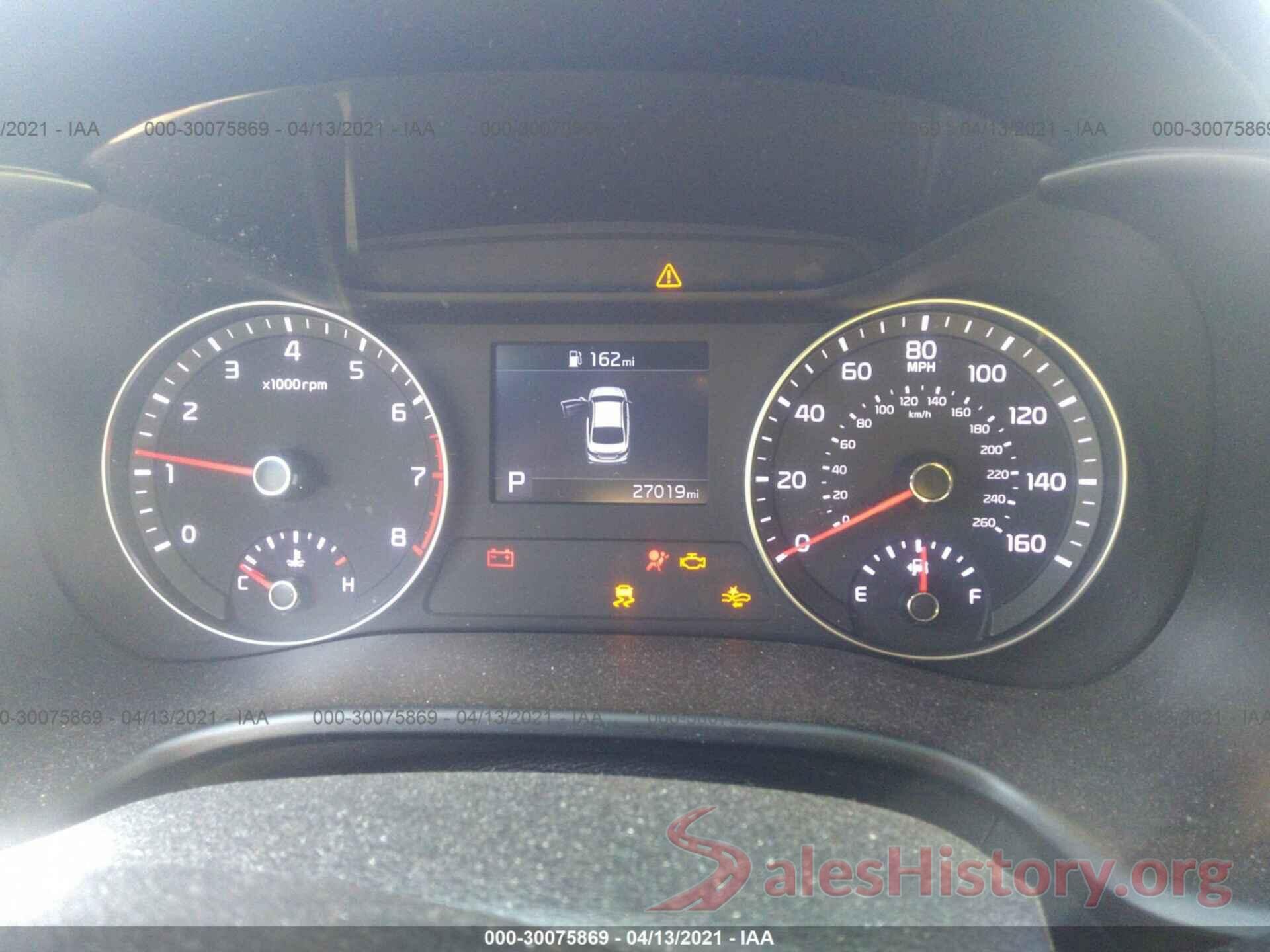 3KPF34AD8LE136821 2020 KIA FORTE