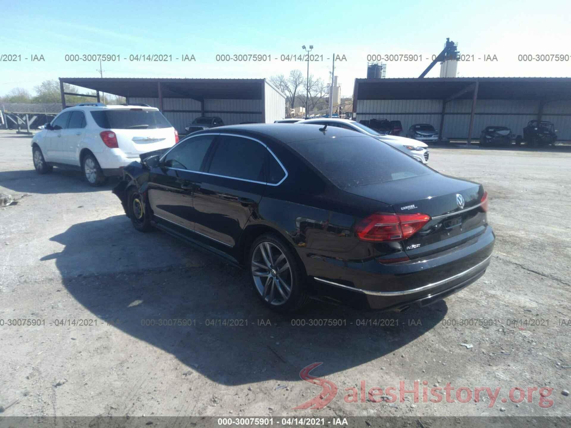 1VWAT7A36GC036519 2016 VOLKSWAGEN PASSAT