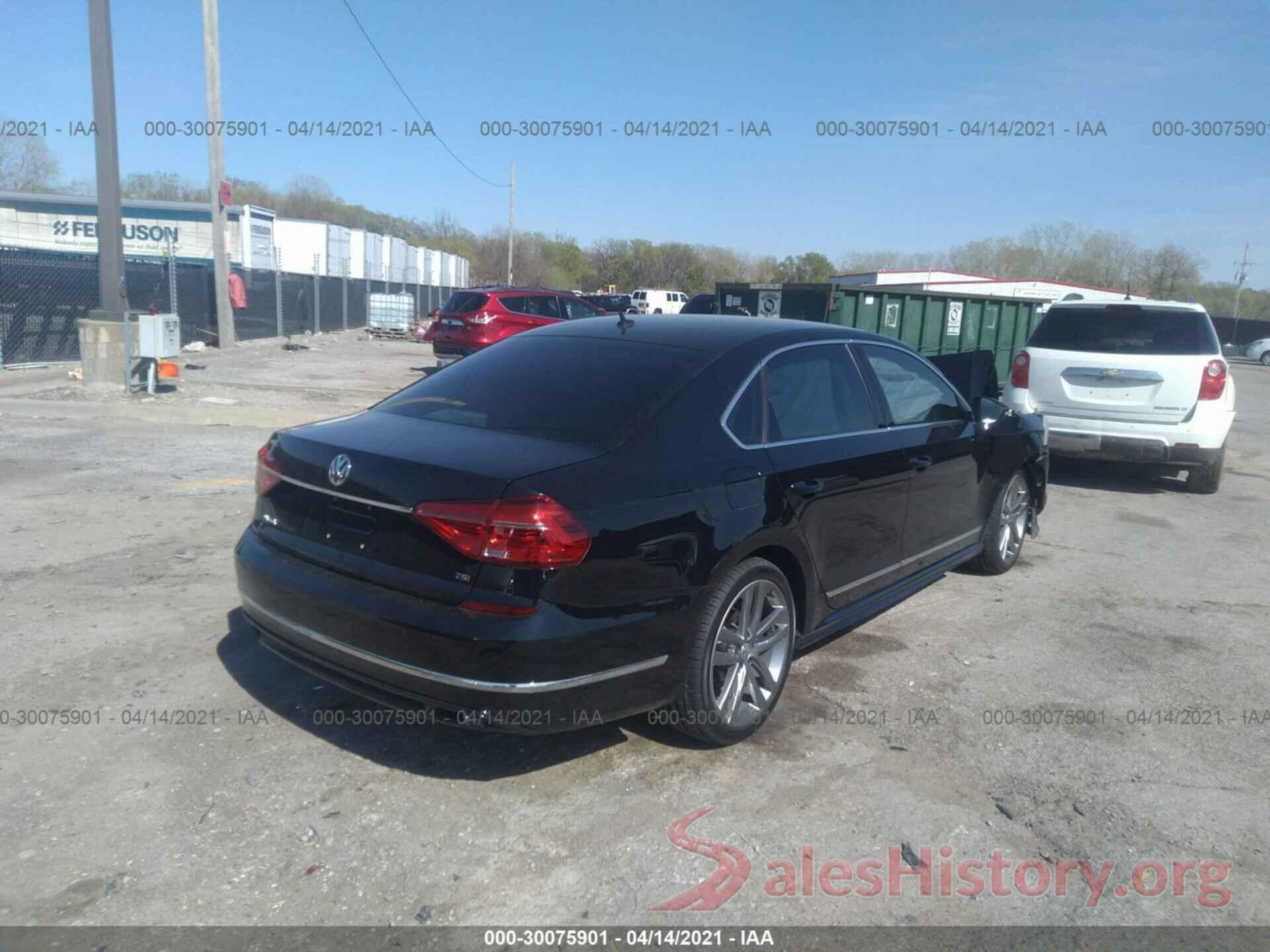 1VWAT7A36GC036519 2016 VOLKSWAGEN PASSAT