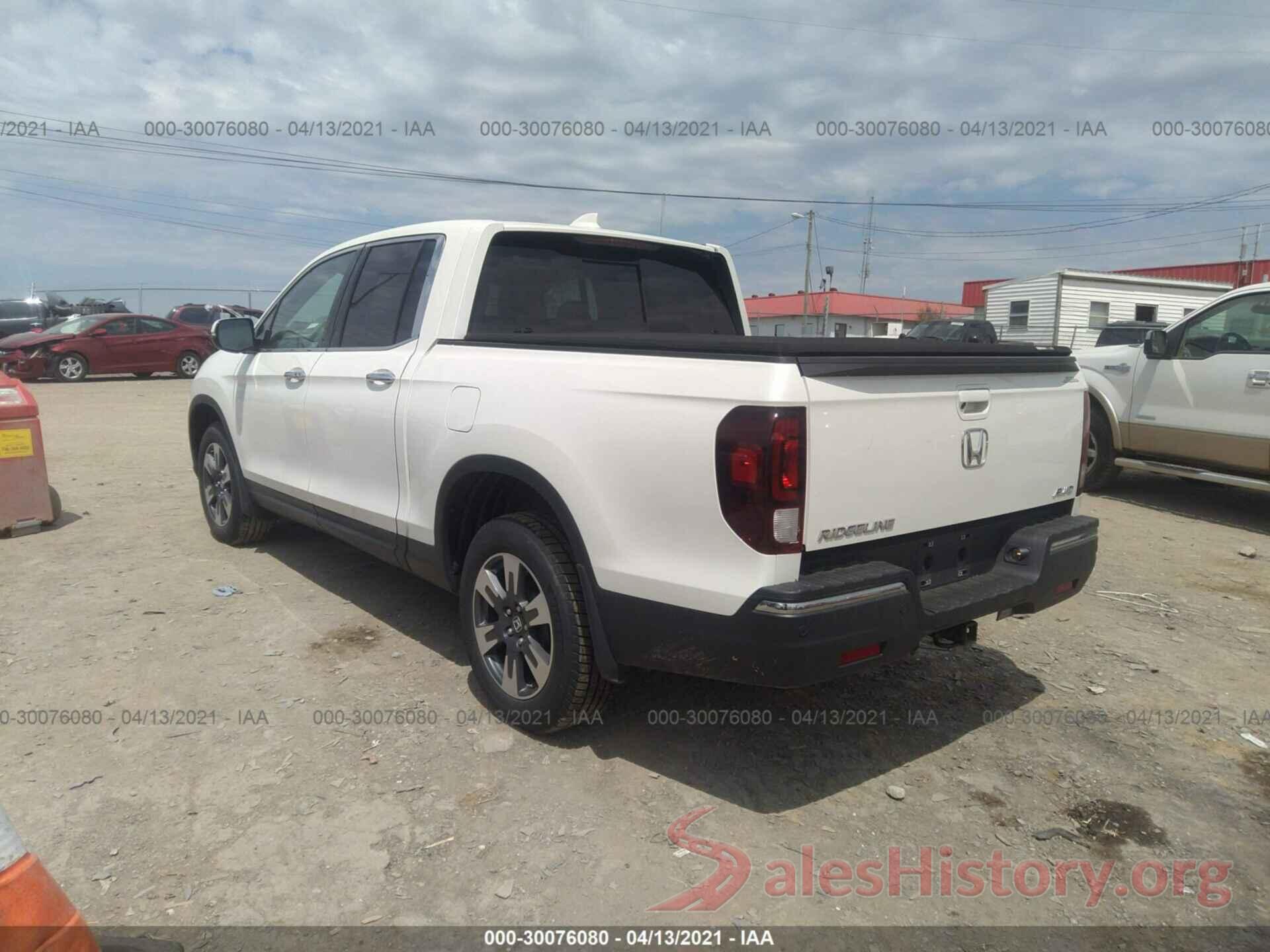 5FPYK3F73KB019074 2019 HONDA RIDGELINE