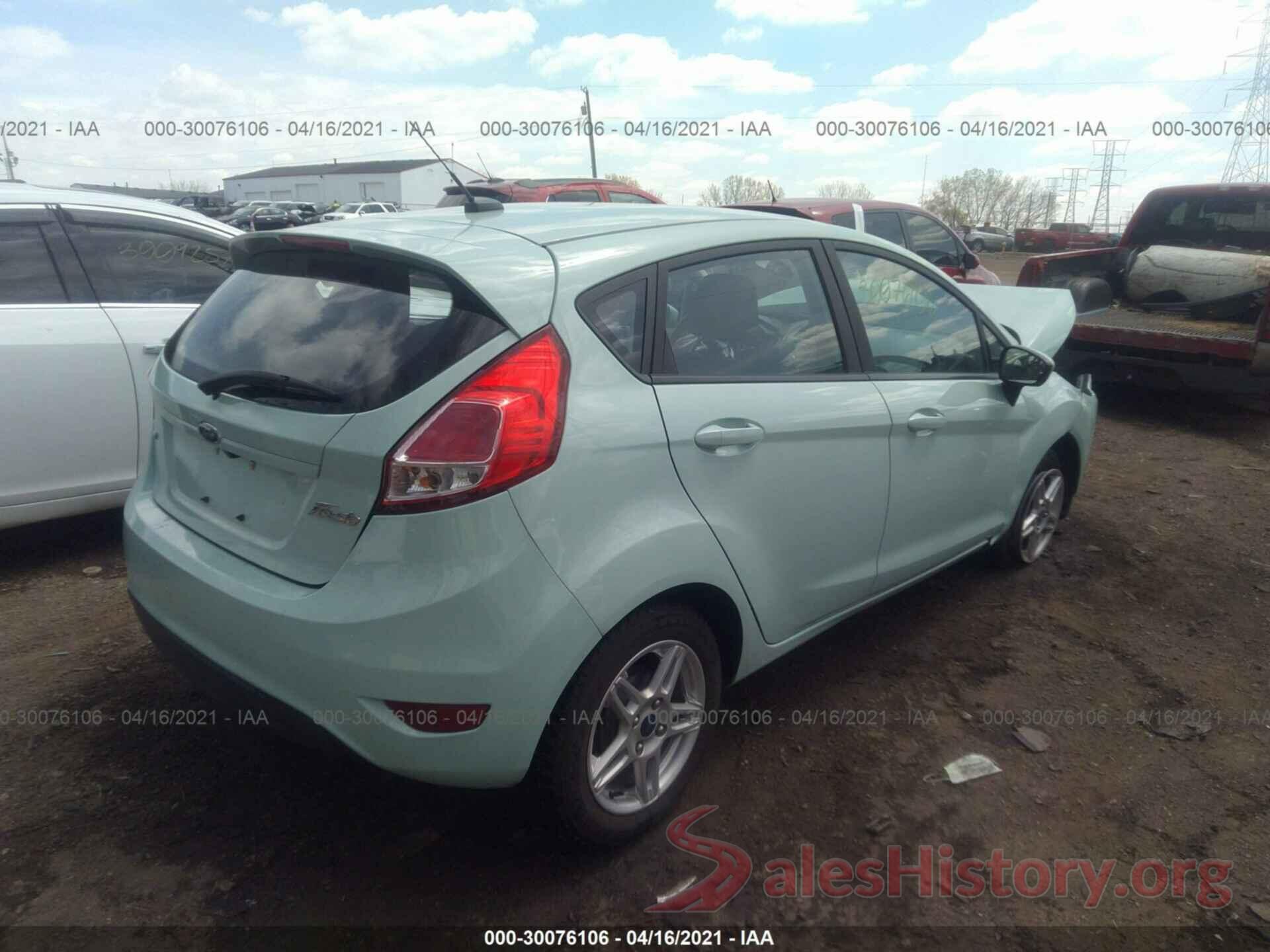 3FADP4EJXJM122956 2018 FORD FIESTA