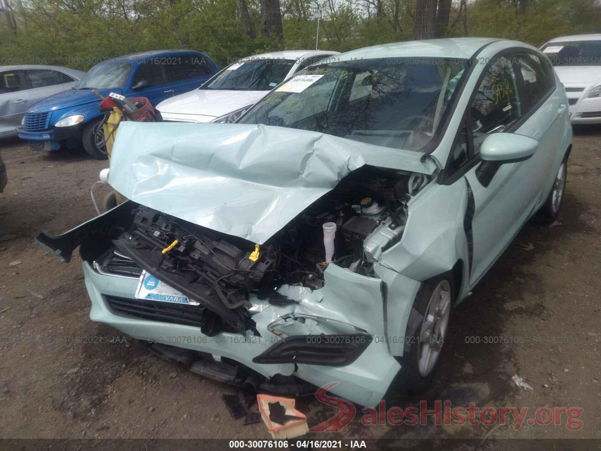 3FADP4EJXJM122956 2018 FORD FIESTA