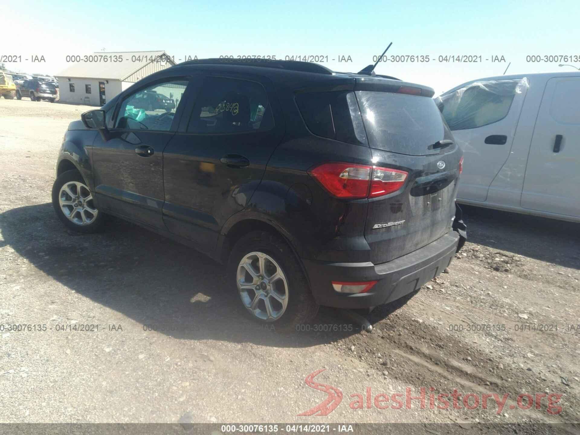 MAJ6P1UL7JC224193 2018 FORD ECOSPORT