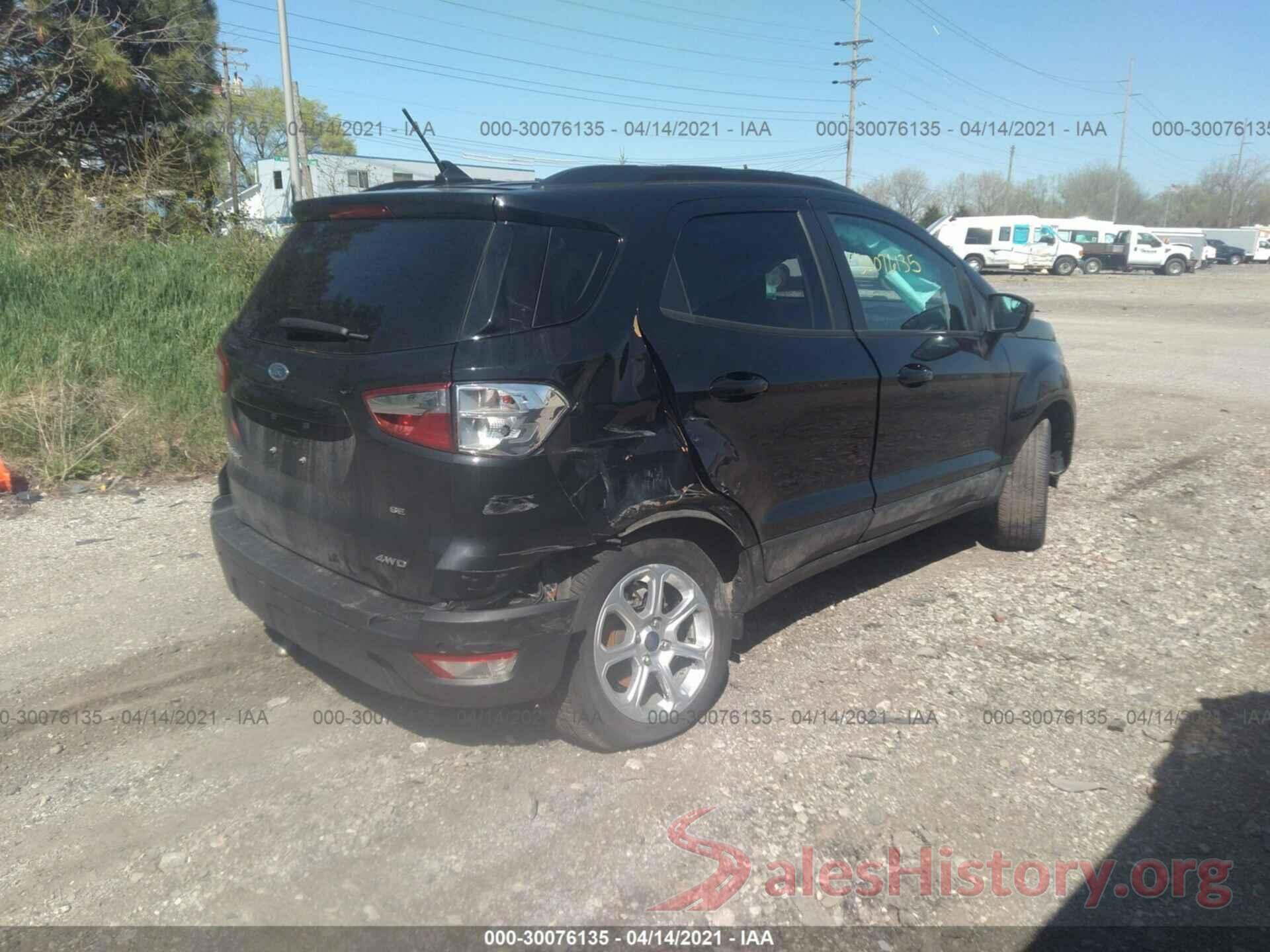 MAJ6P1UL7JC224193 2018 FORD ECOSPORT