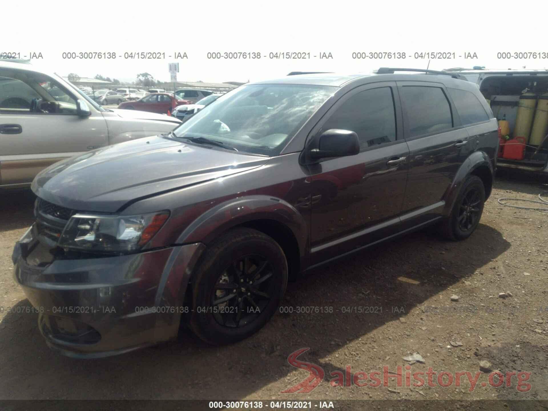 3C4PDCAB1LT242260 2020 DODGE JOURNEY