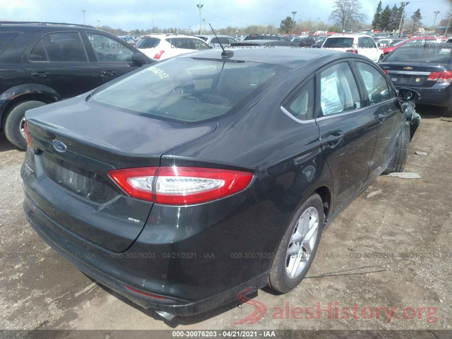 3FA6P0H75GR191406 2016 FORD FUSION