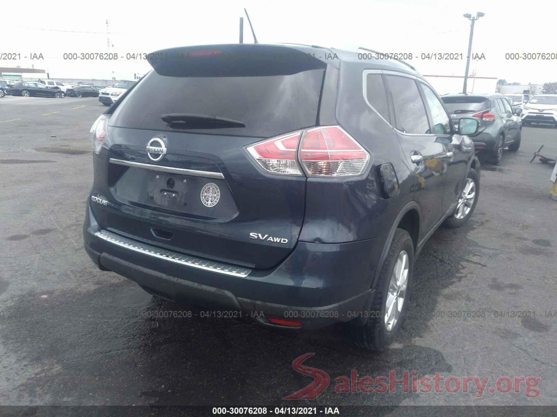 5N1AT2MM2GC831265 2016 NISSAN ROGUE