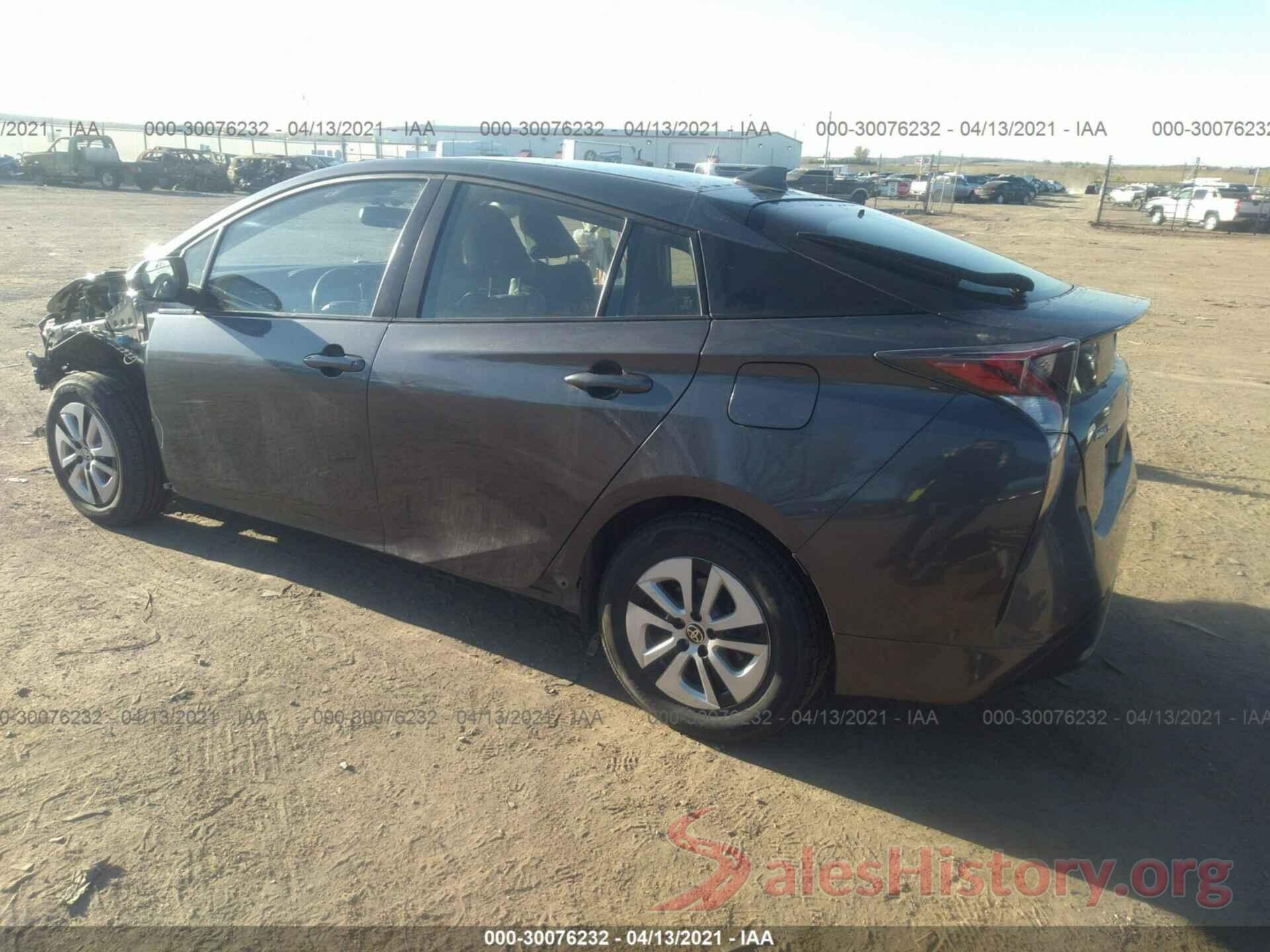 JTDKARFU1G3006936 2016 TOYOTA PRIUS