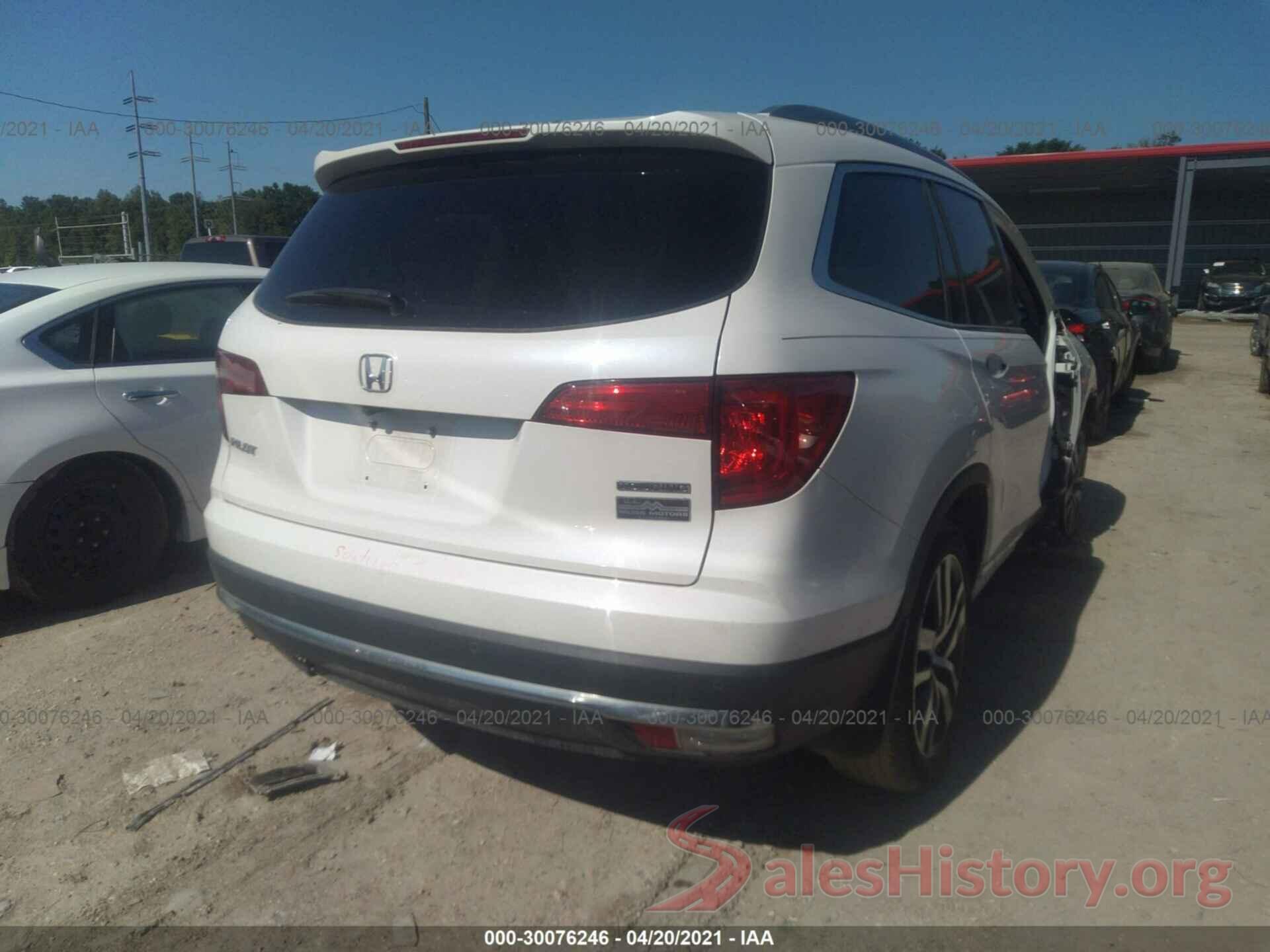 5FNYF5H9XJB023435 2018 HONDA PILOT