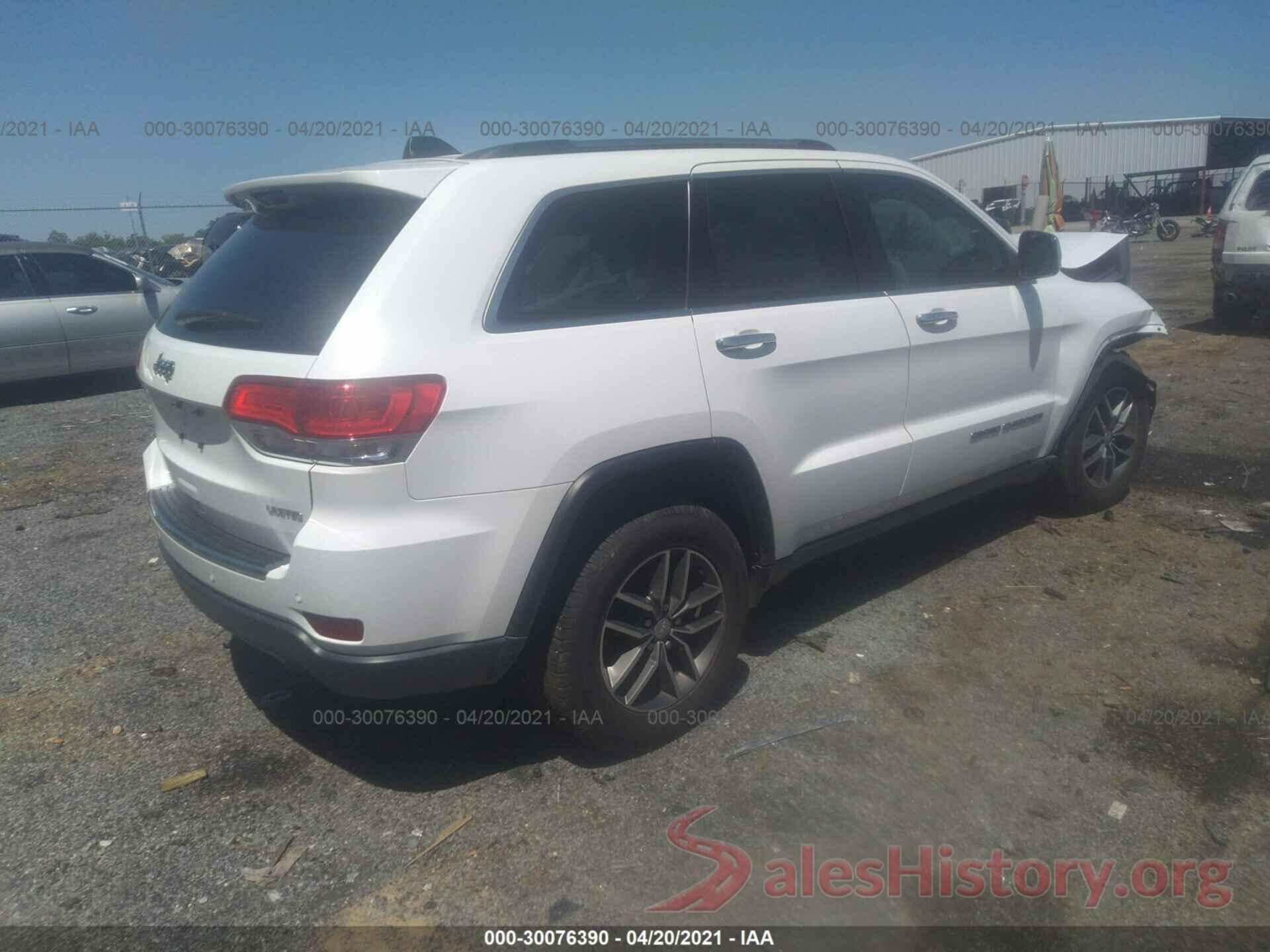 1C4RJEBG6HC610474 2017 JEEP GRAND CHEROKEE