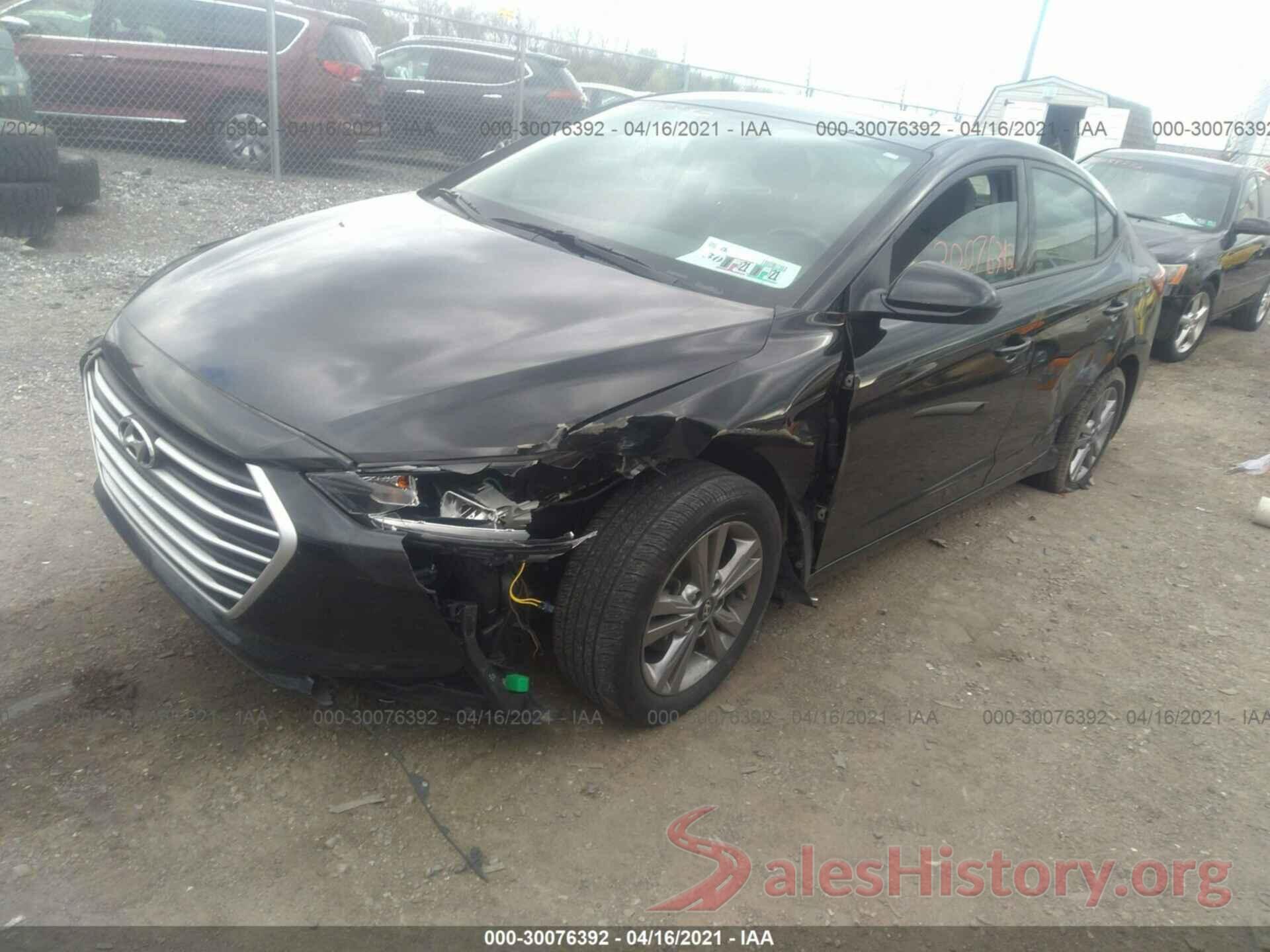 KMHD84LFXJU576279 2018 HYUNDAI ELANTRA