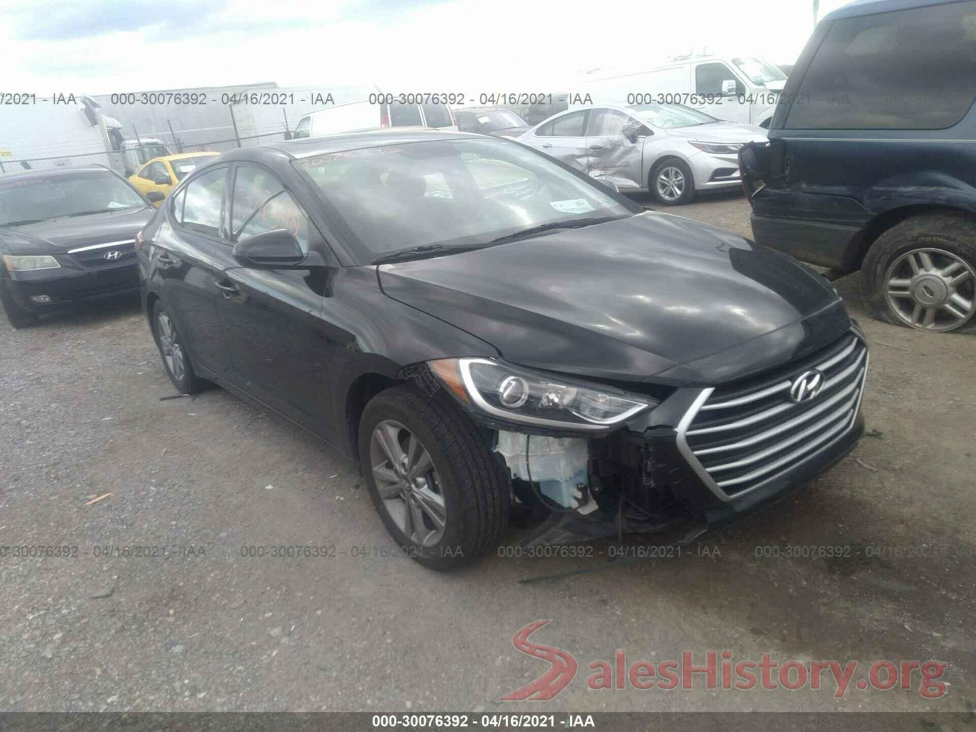 KMHD84LFXJU576279 2018 HYUNDAI ELANTRA