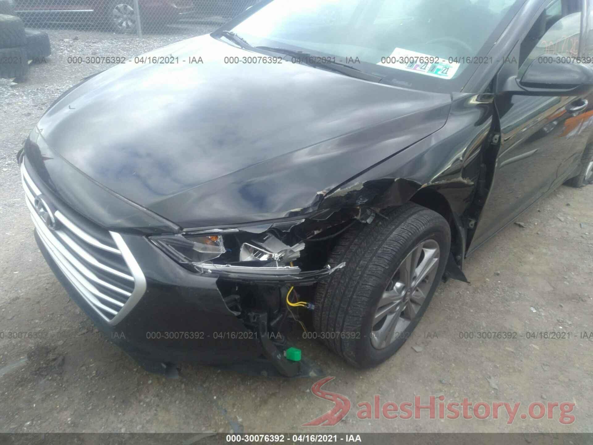 KMHD84LFXJU576279 2018 HYUNDAI ELANTRA